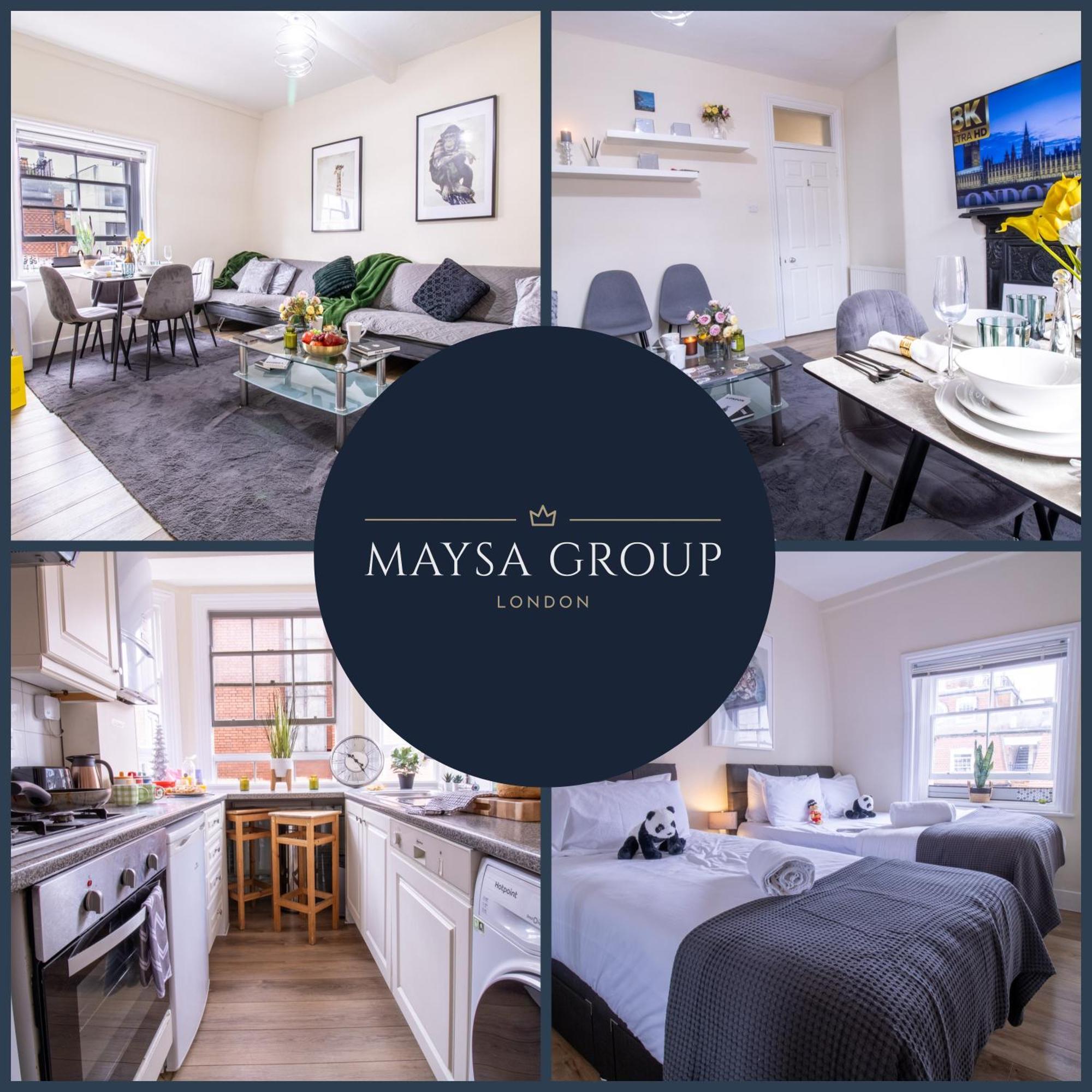 Leilighet Cosy 2-bedroom In Mayfair 8cb - 4th Floor No Elevator *