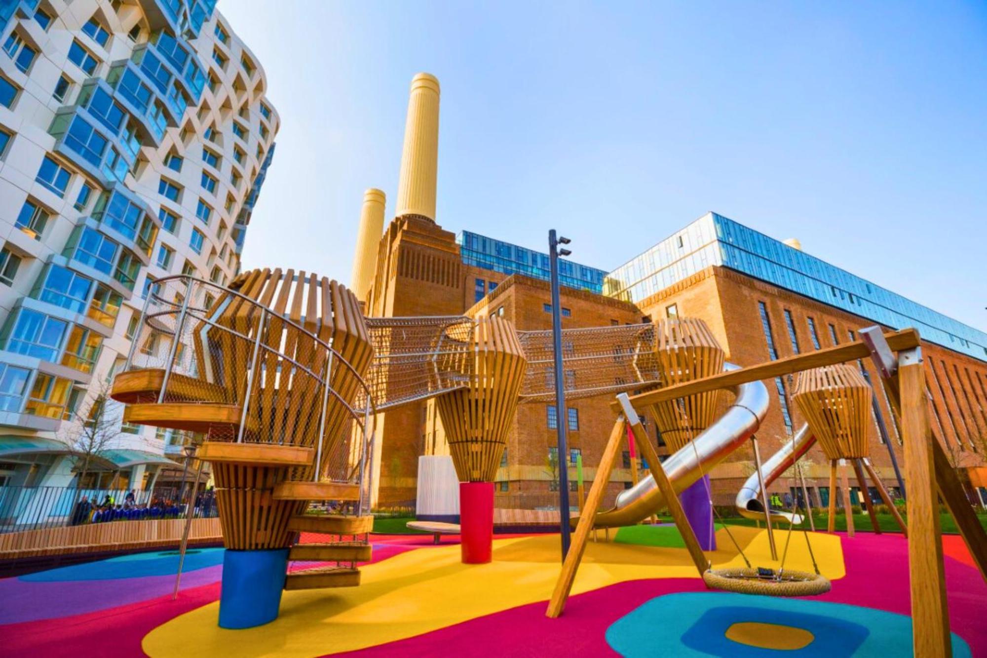 Battersea Power Station - Winter Garden Balcony & 1gb Wifi - Luxurylondonstays Londen