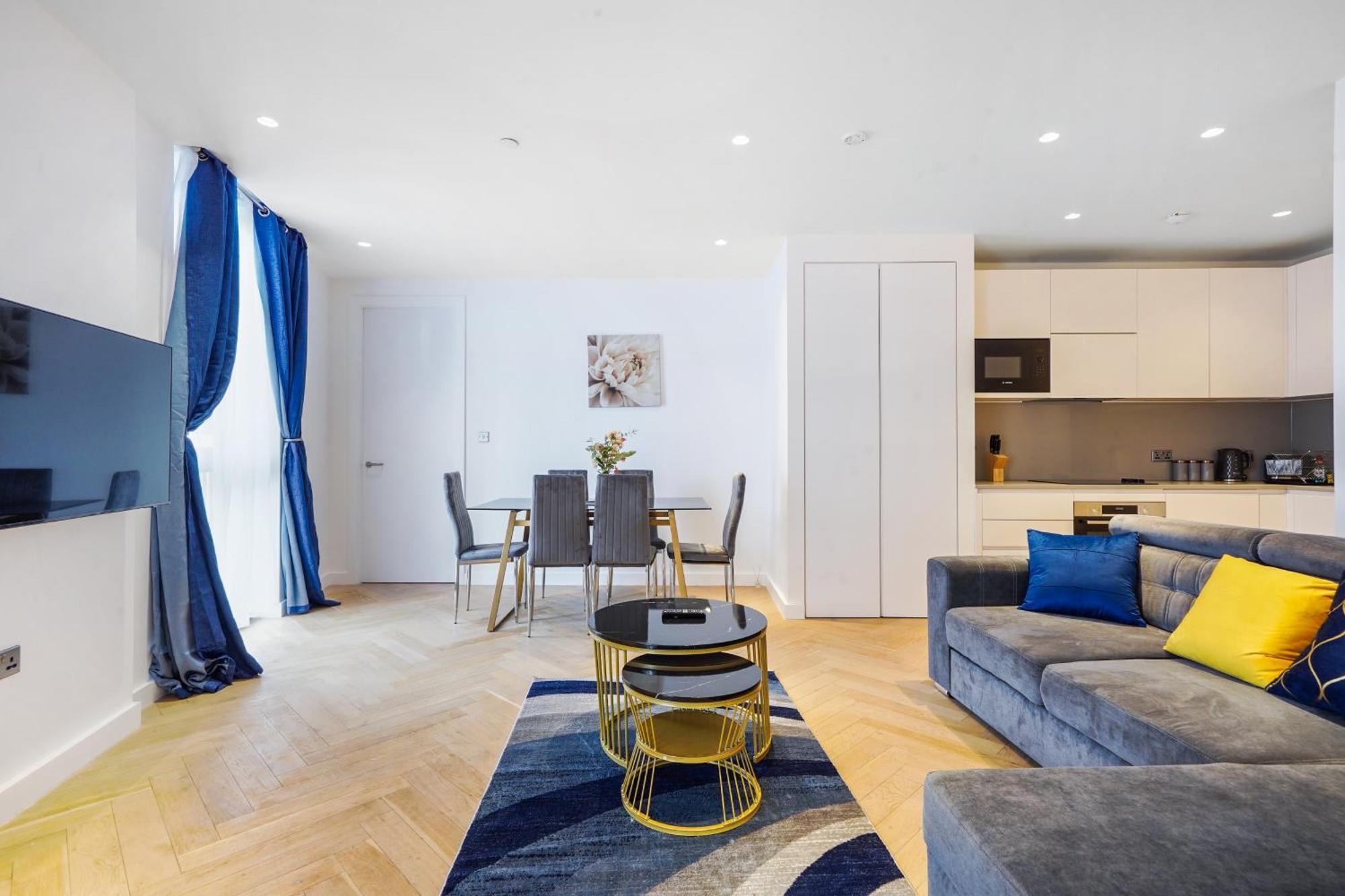The Zurich Apartment, 6 Beds, 15mins To London, 10mins Wembley Stadium Londen