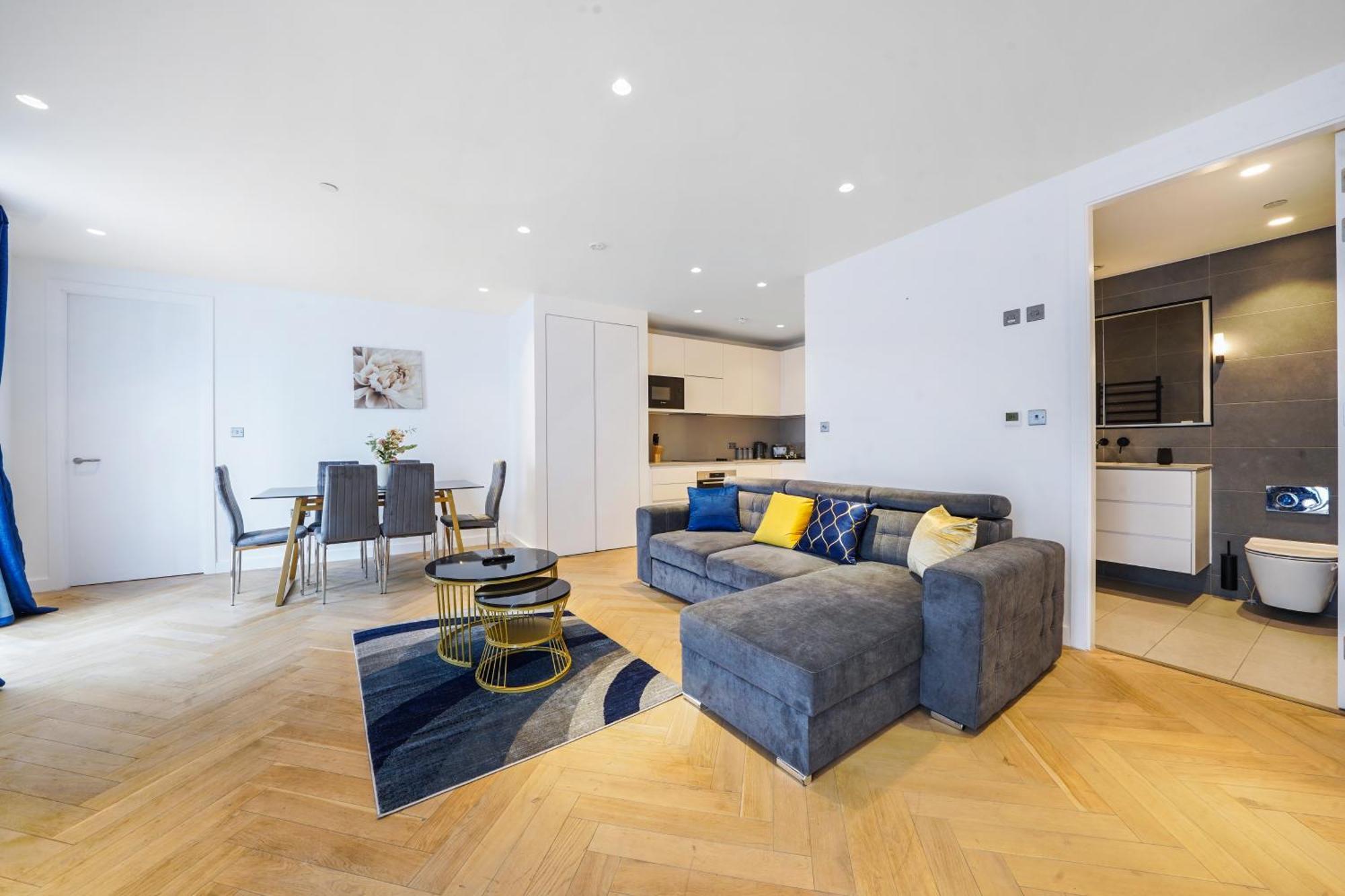 The Zurich Apartment, 6 Beds, 15mins To London, 10mins Wembley Stadium Leilighet London
