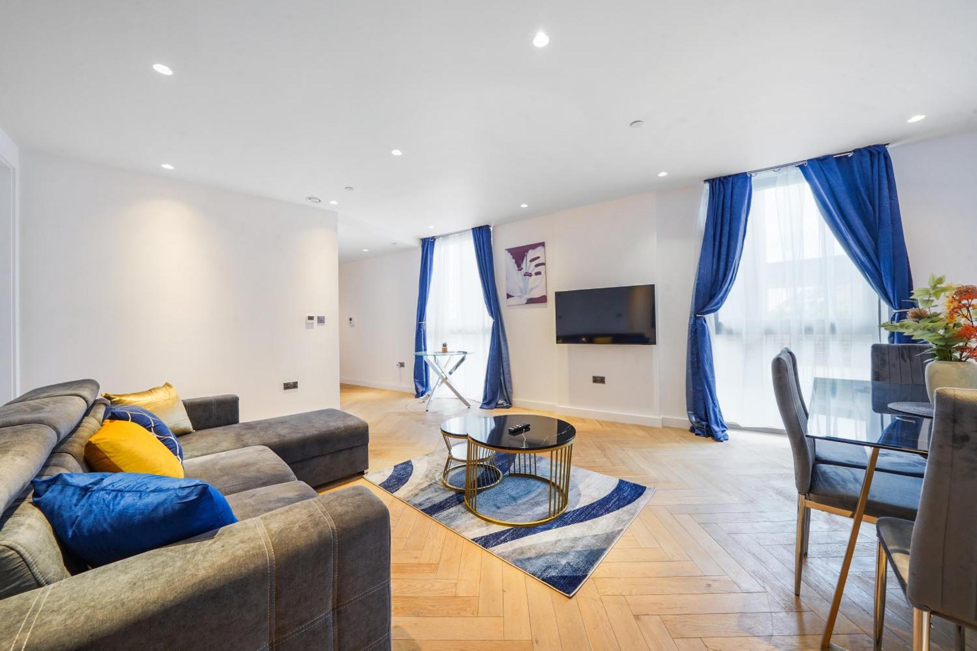 The Zurich Apartment, 6 Beds, 15mins To London, 10mins Wembley Stadium Leilighet *
