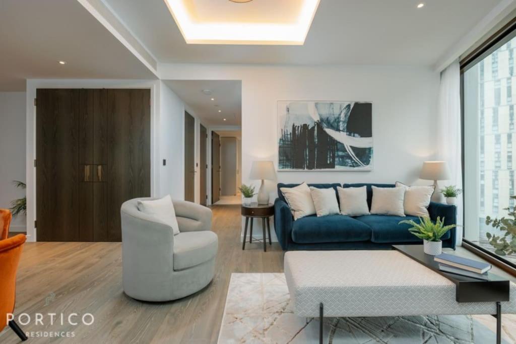 Portico Residences - Beautiful 2 Bed With Pool In Nine Elms Appartement Londres