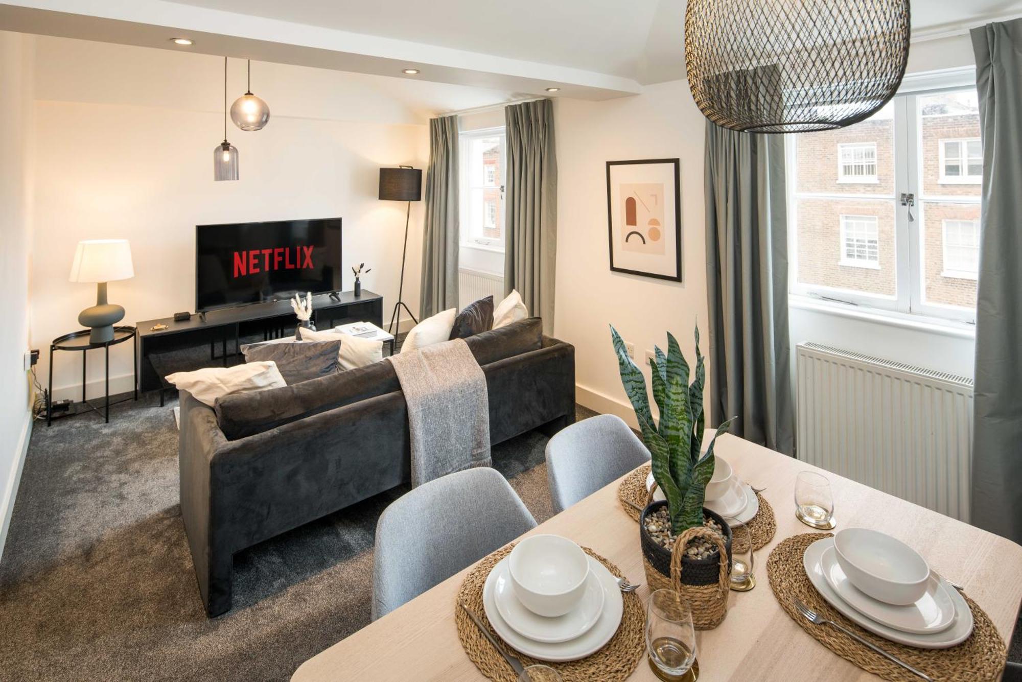 Apartment Elegant 3br, 2ba Flat In Marylebone - Ideal Location Near Station & Attractions