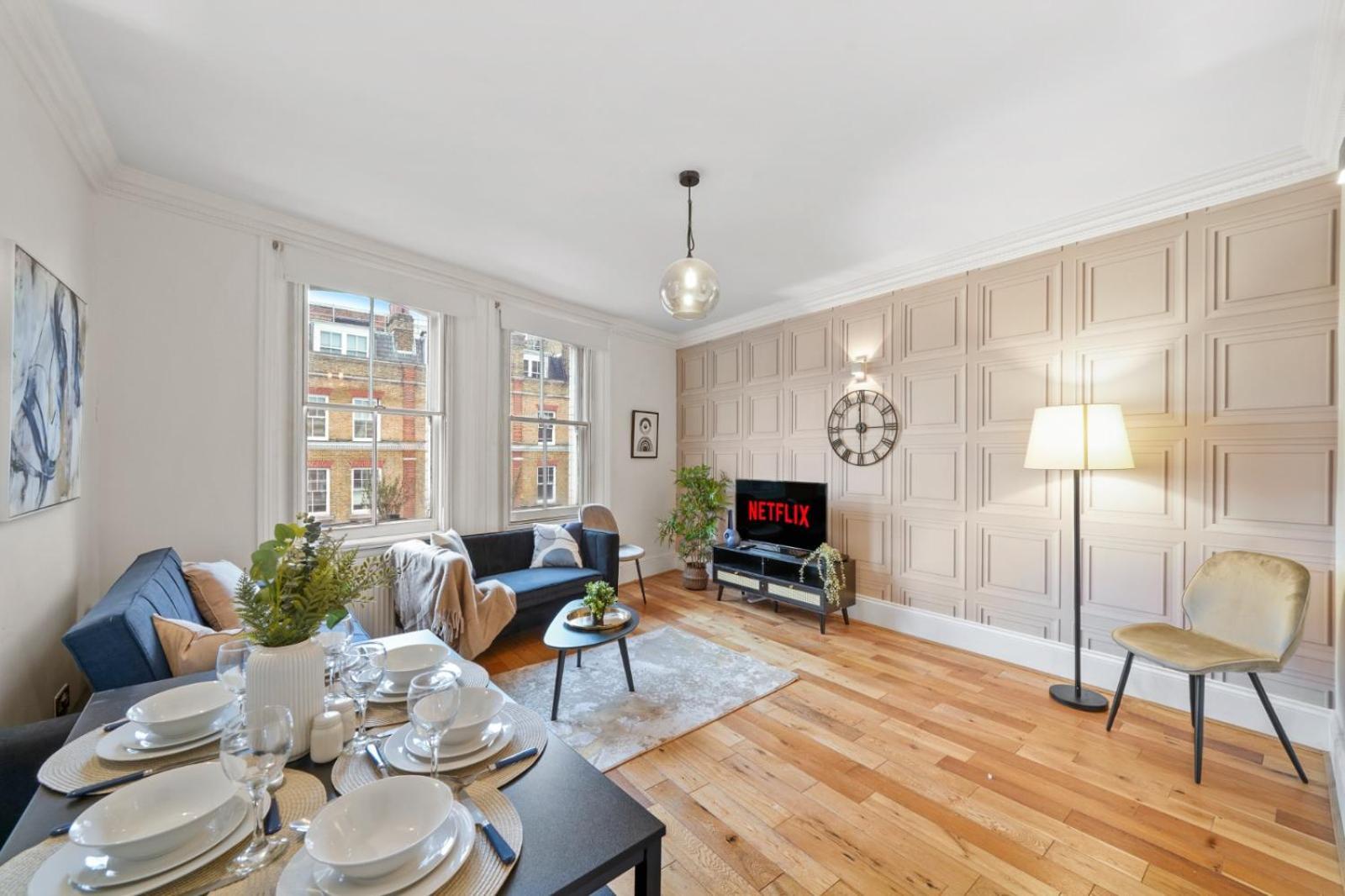 Delightful Flat In - Sleeps 6