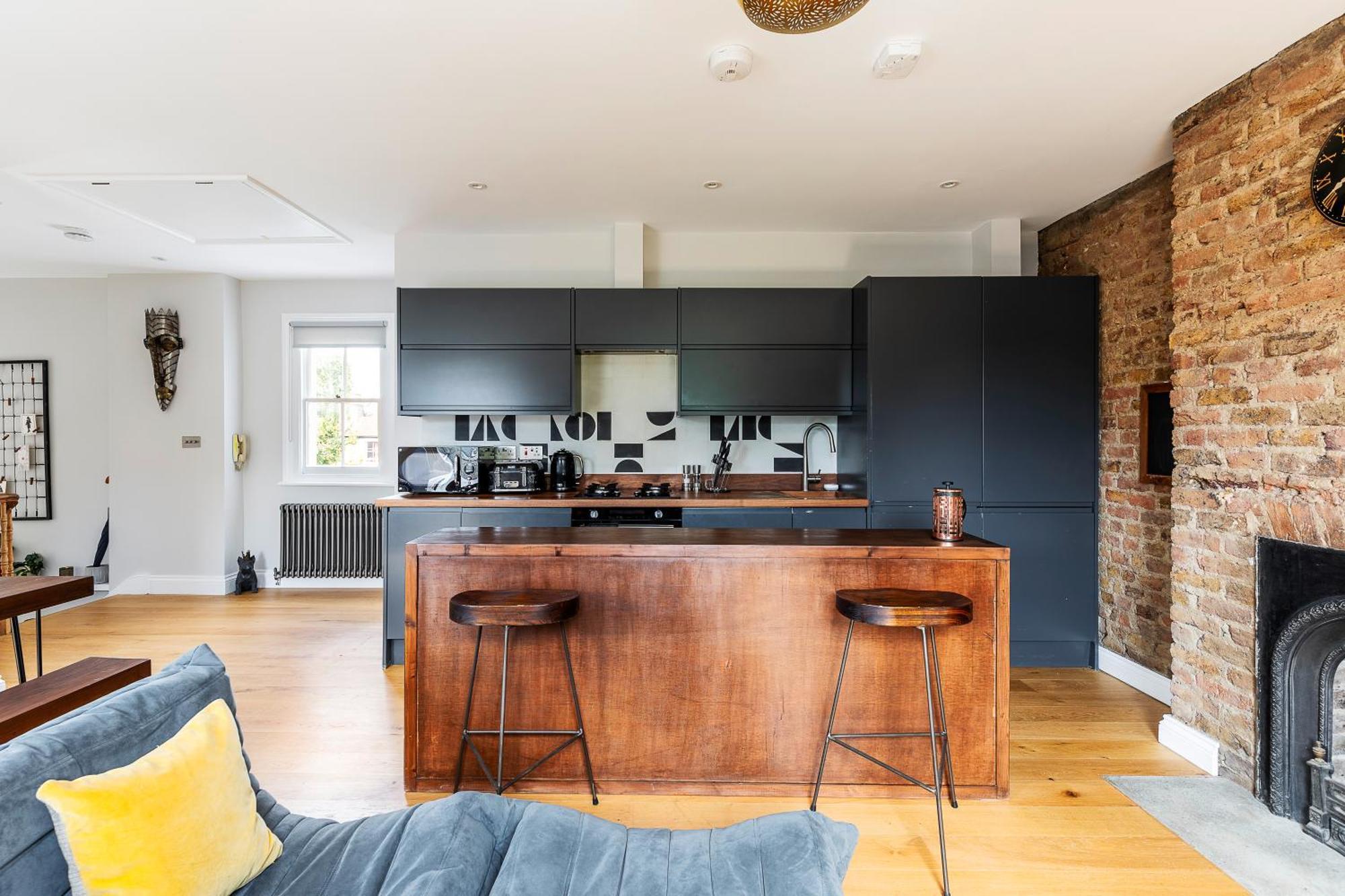 Rustic And Contemporary Haven In Brixton Appartement