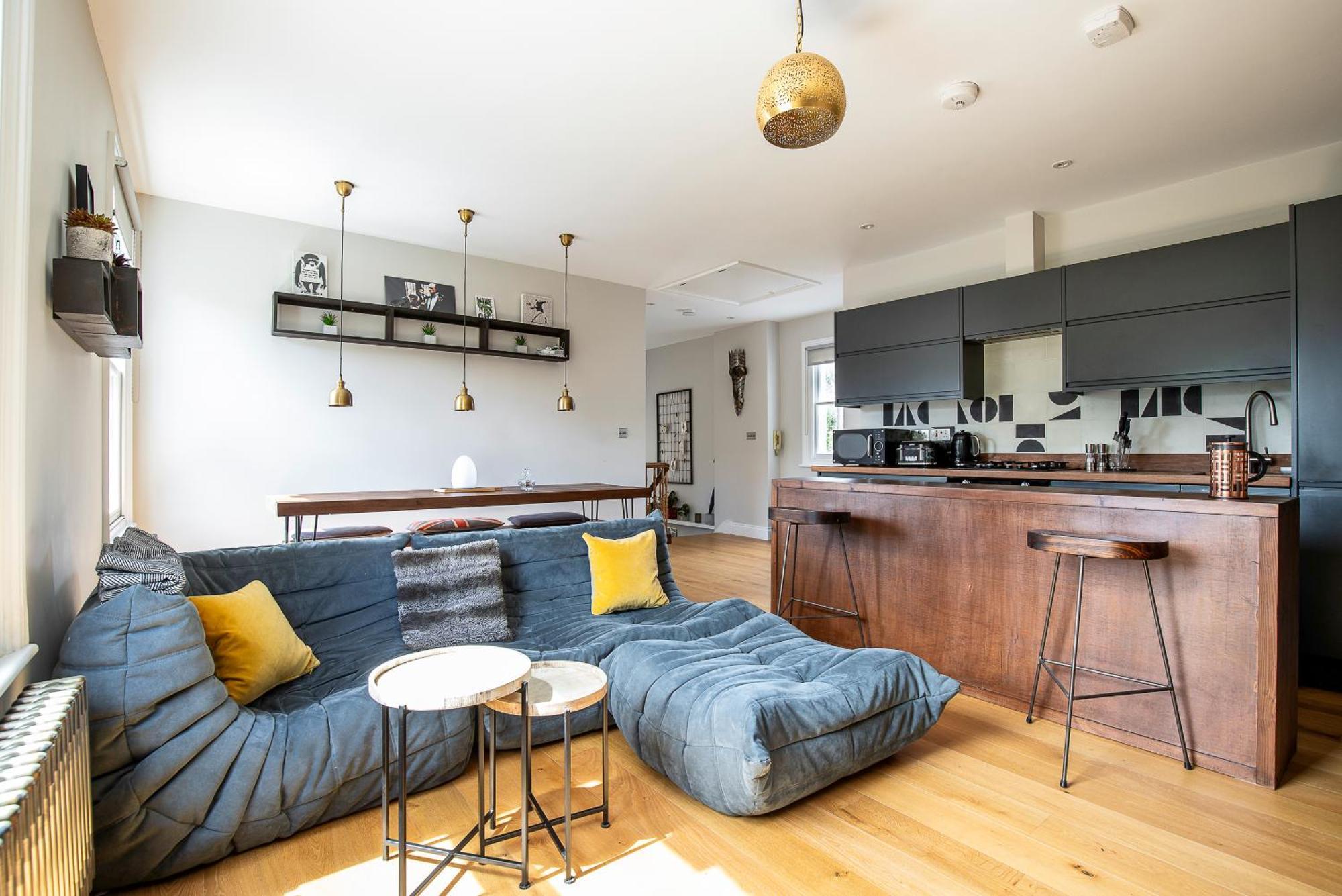 Rustic And Contemporary Haven In Brixton Appartement Londen