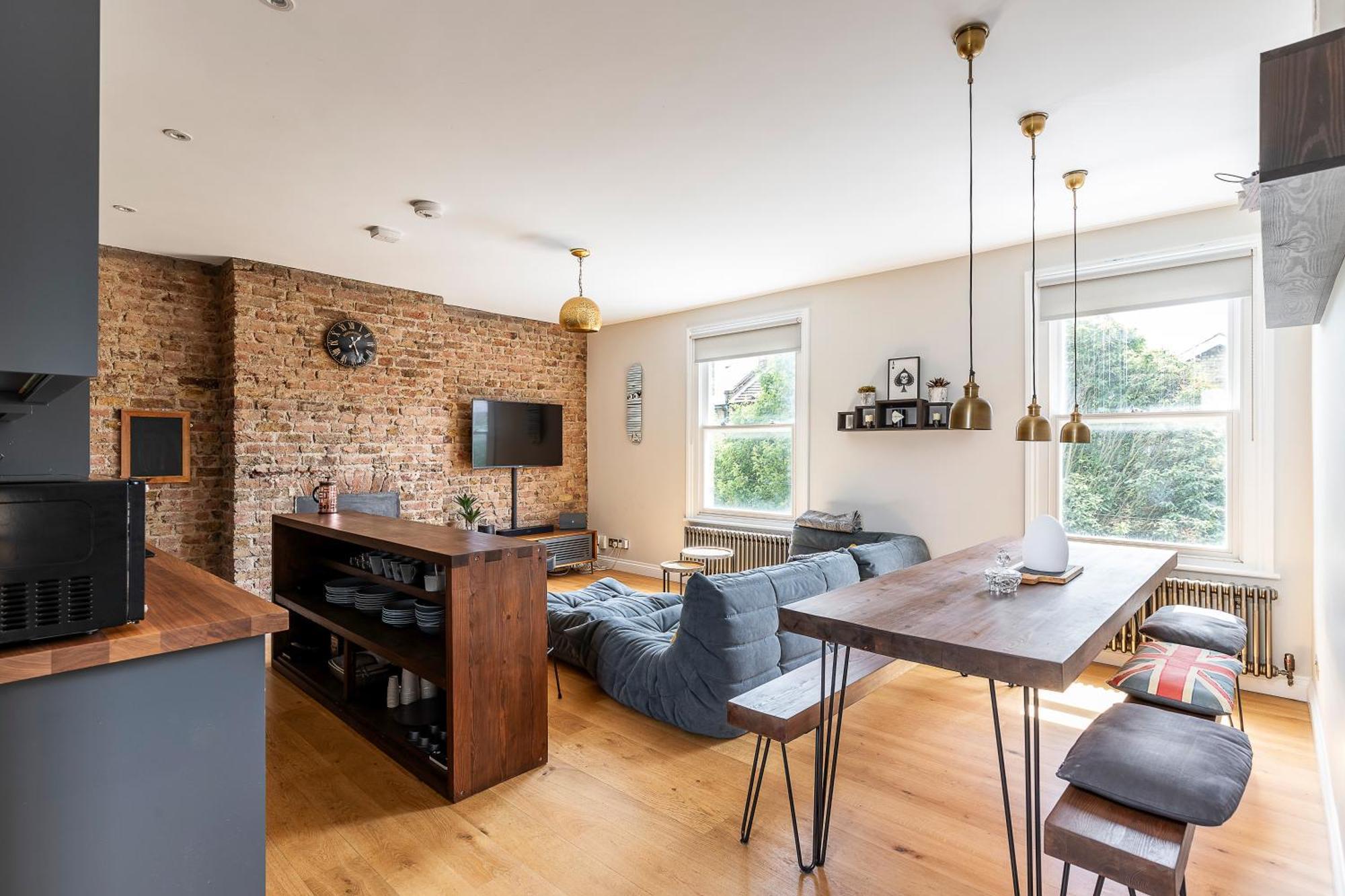 Rustic And Contemporary Haven In Brixton Appartement *