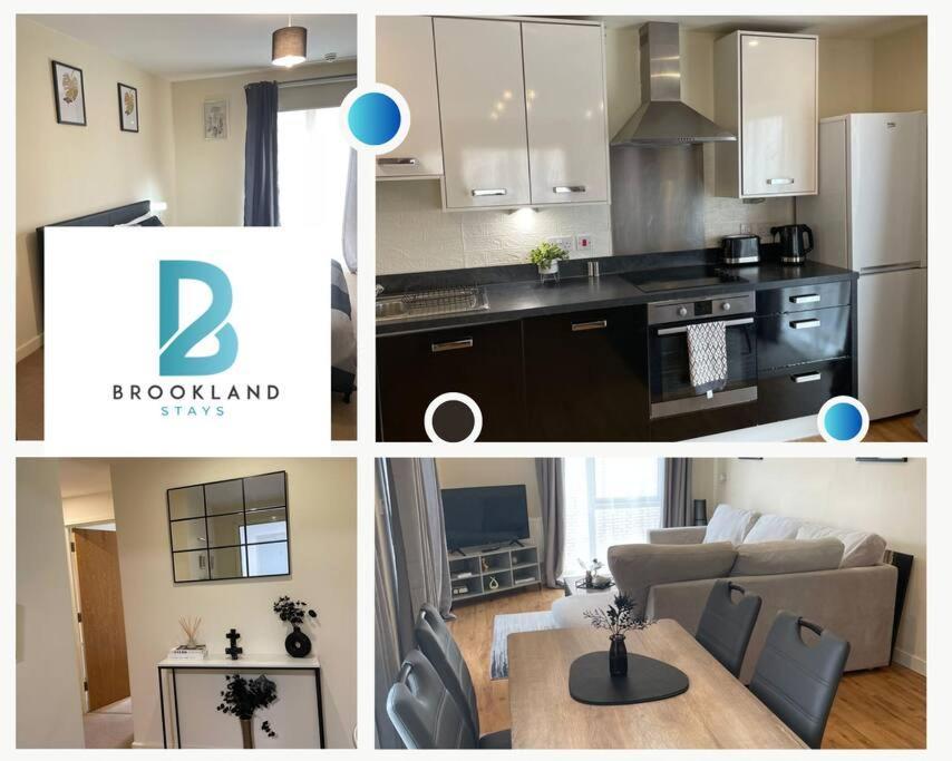 Two Bedroom House By Brookland Serviced Short Lets With Free Wifi & Parking Vakantiehuis