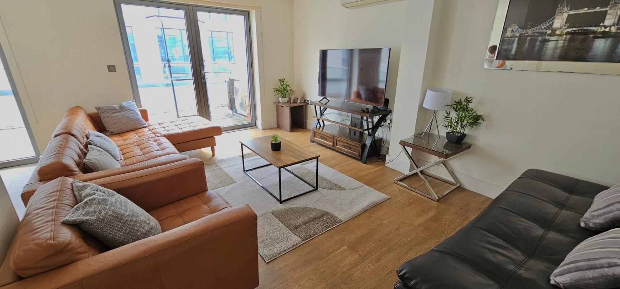 Appartement Spacious 3-bed 3-bath Luxury With Balcony Hyde Park *