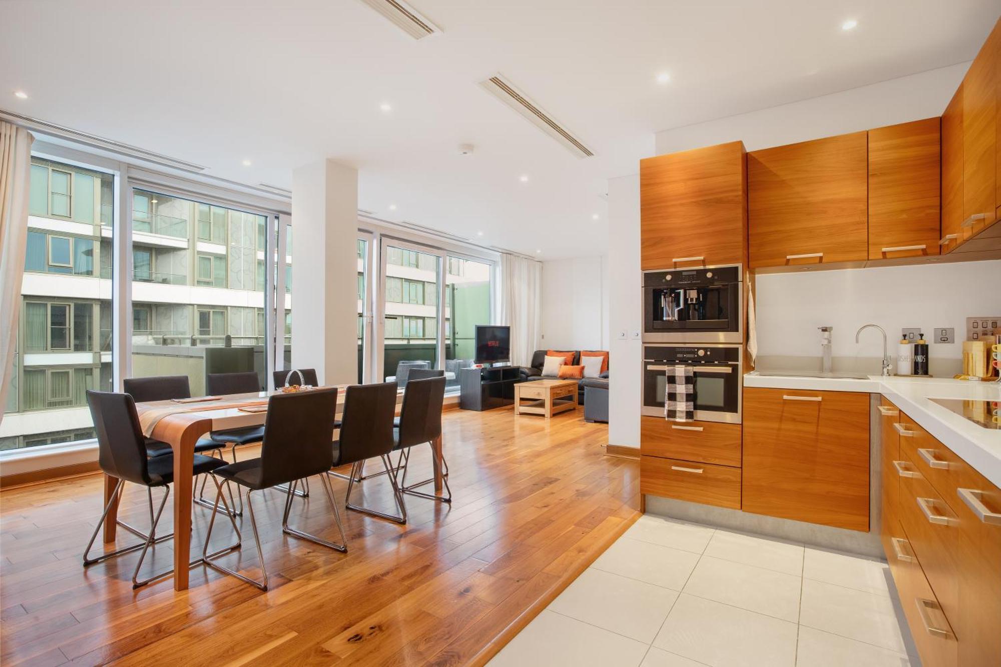 Contemporary Penthouse In Battersea Power Station Lägenhet