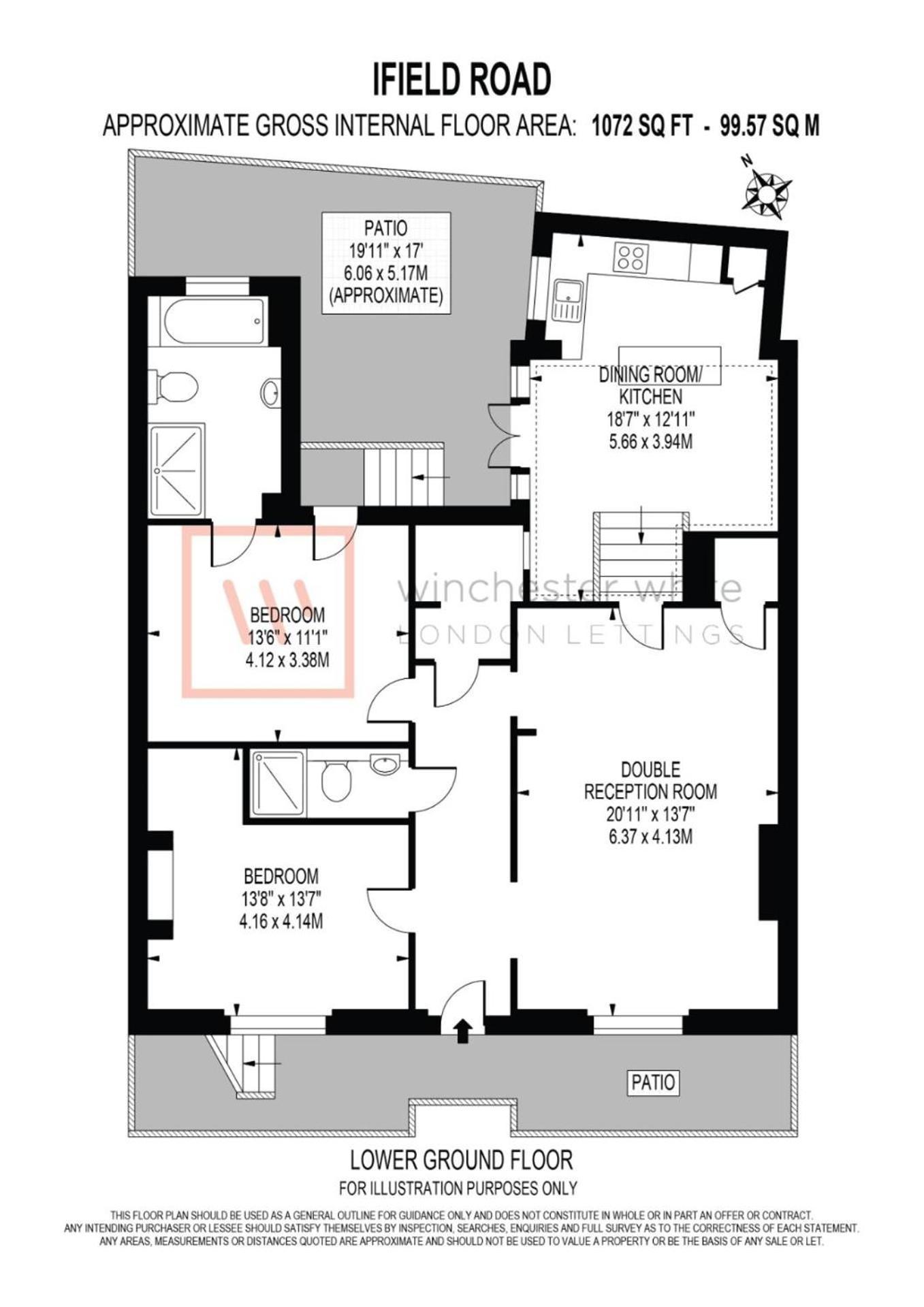 Chic With 2 Bedrooms Appartement Londen