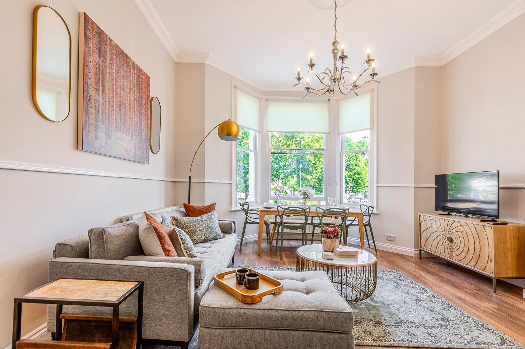 Stylish 2br Flat With Terrace In North Kensington Appartement