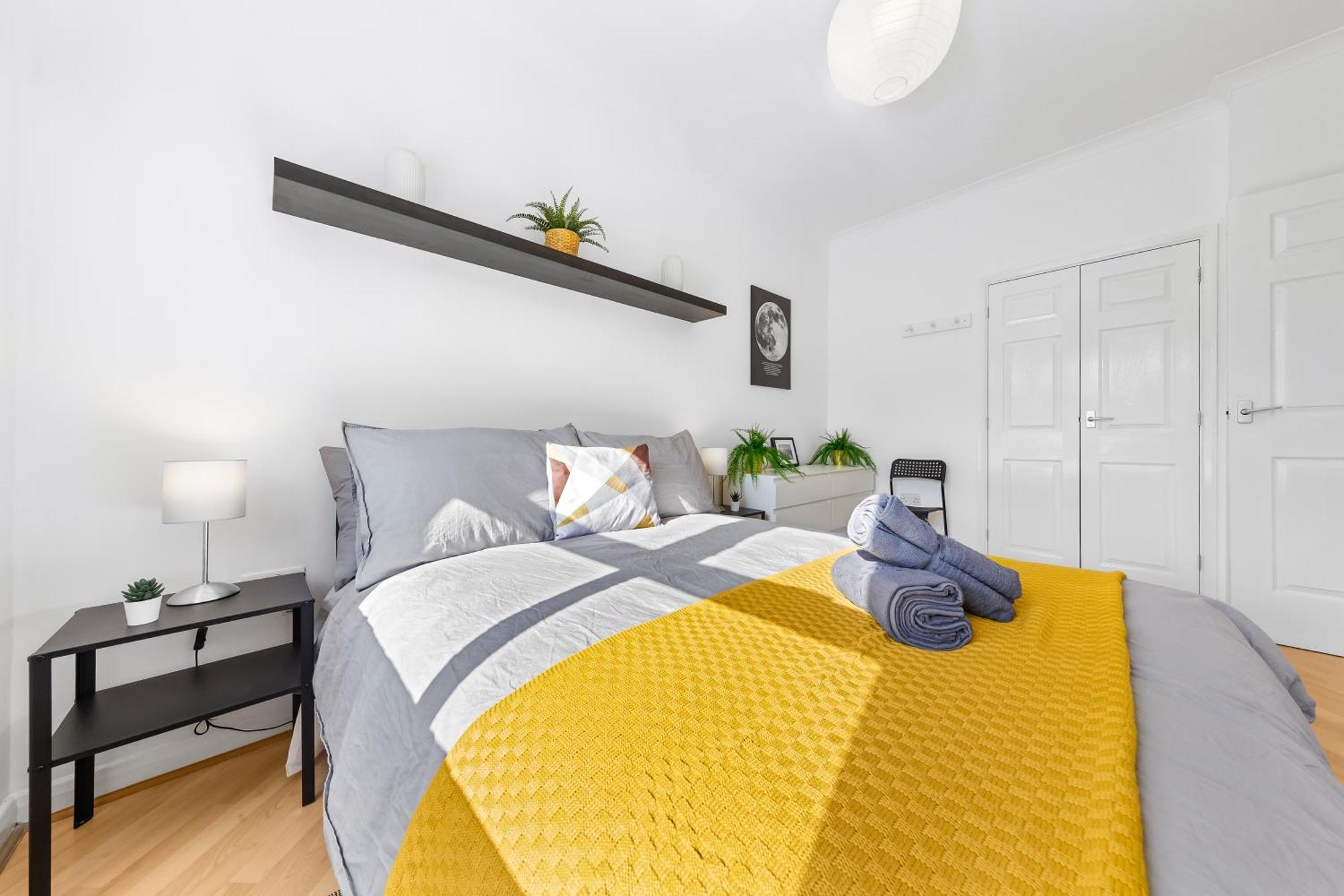 Feriehus Cozylease 3-bed Canary Wharf Retreat,near Lcy London
