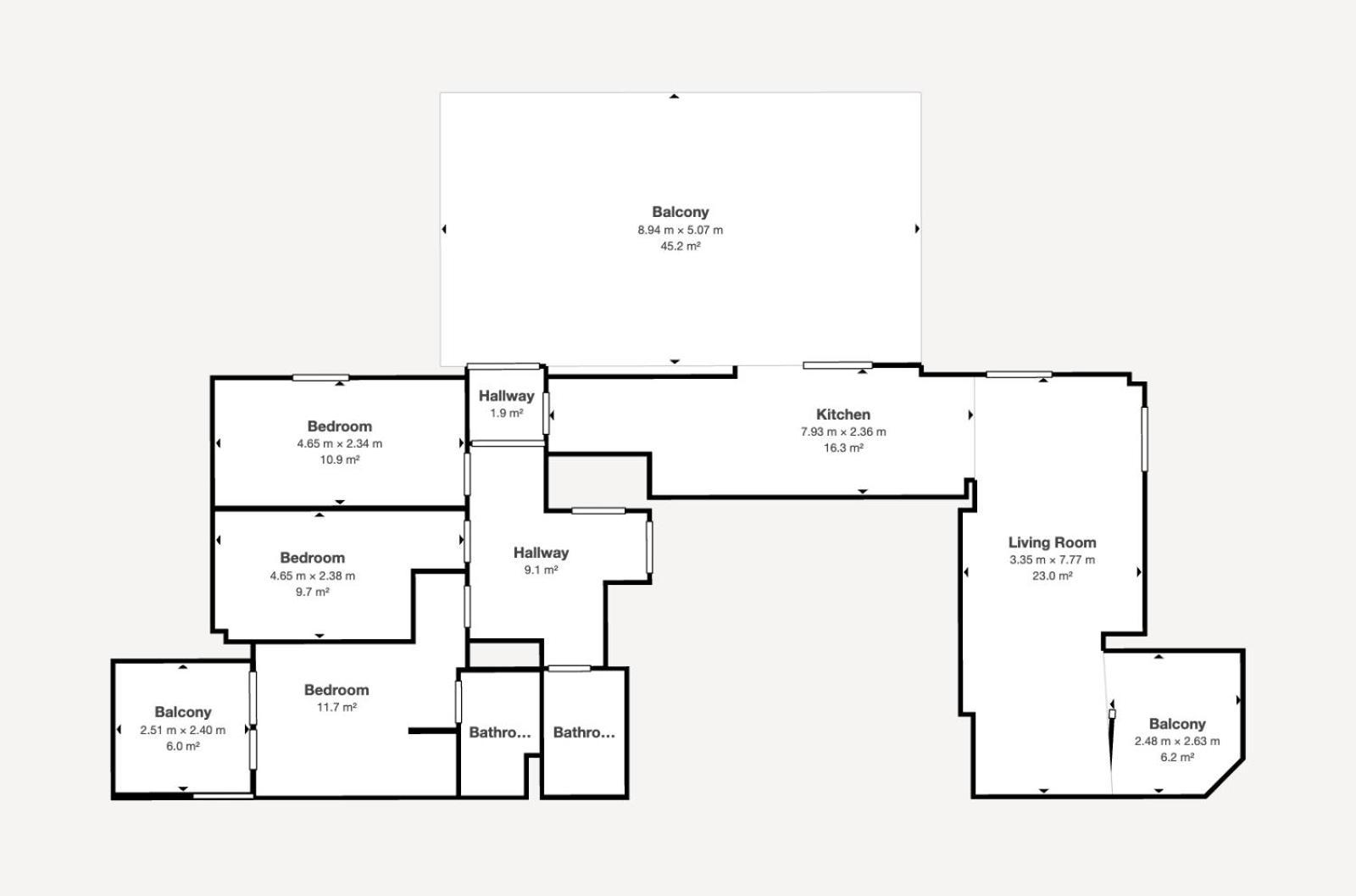 Luxury Penthouse With Enviable Views Appartement Londen