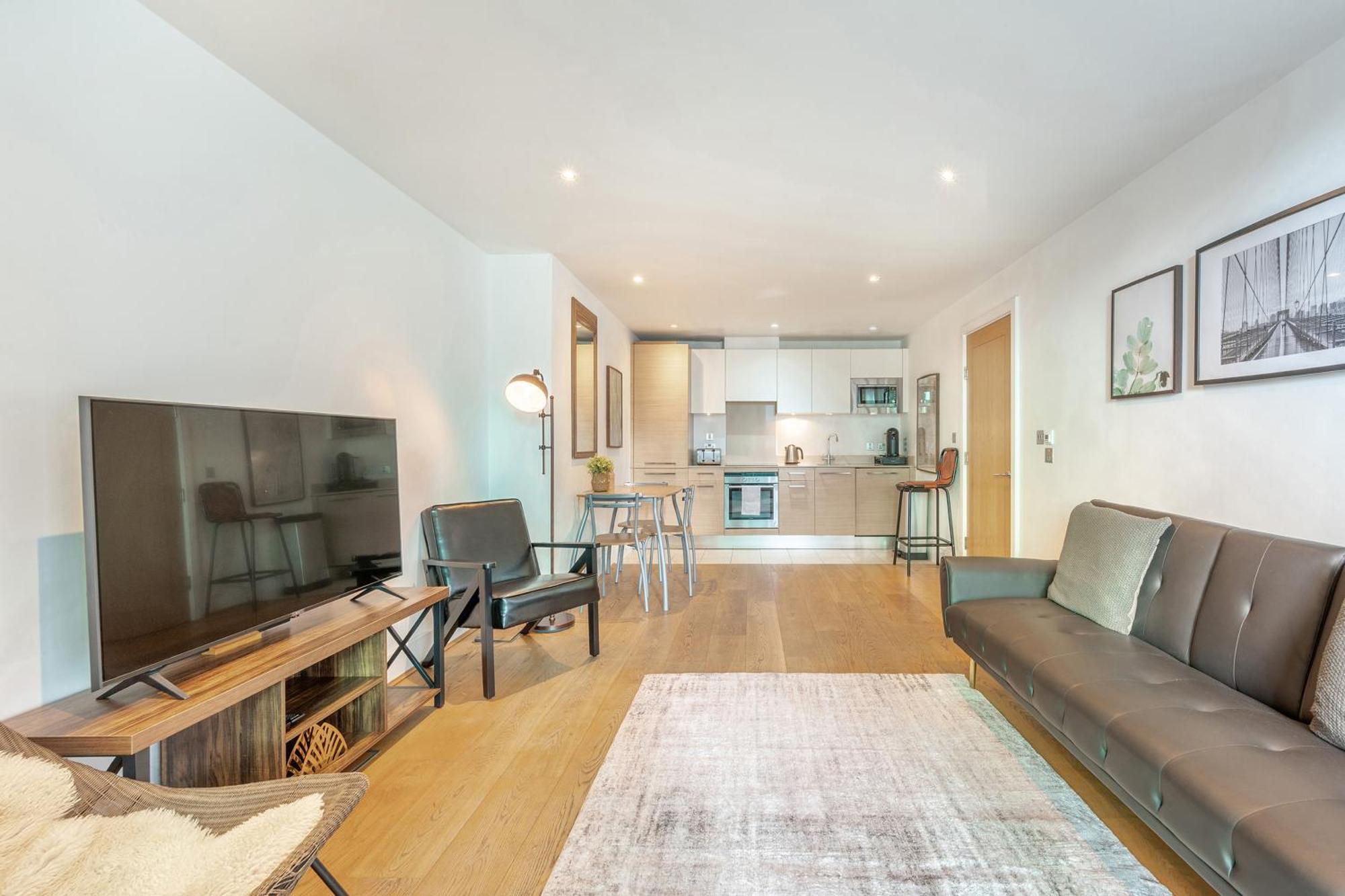Appartement Riverside Balcony Apartments, 10 Minutes From Oxford Circus