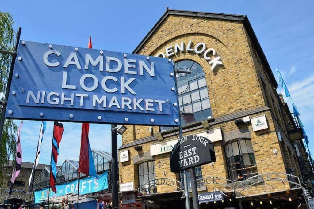 3br 3lvl Flat In Camden, 5 Mins Camden Town Tube Apartment *