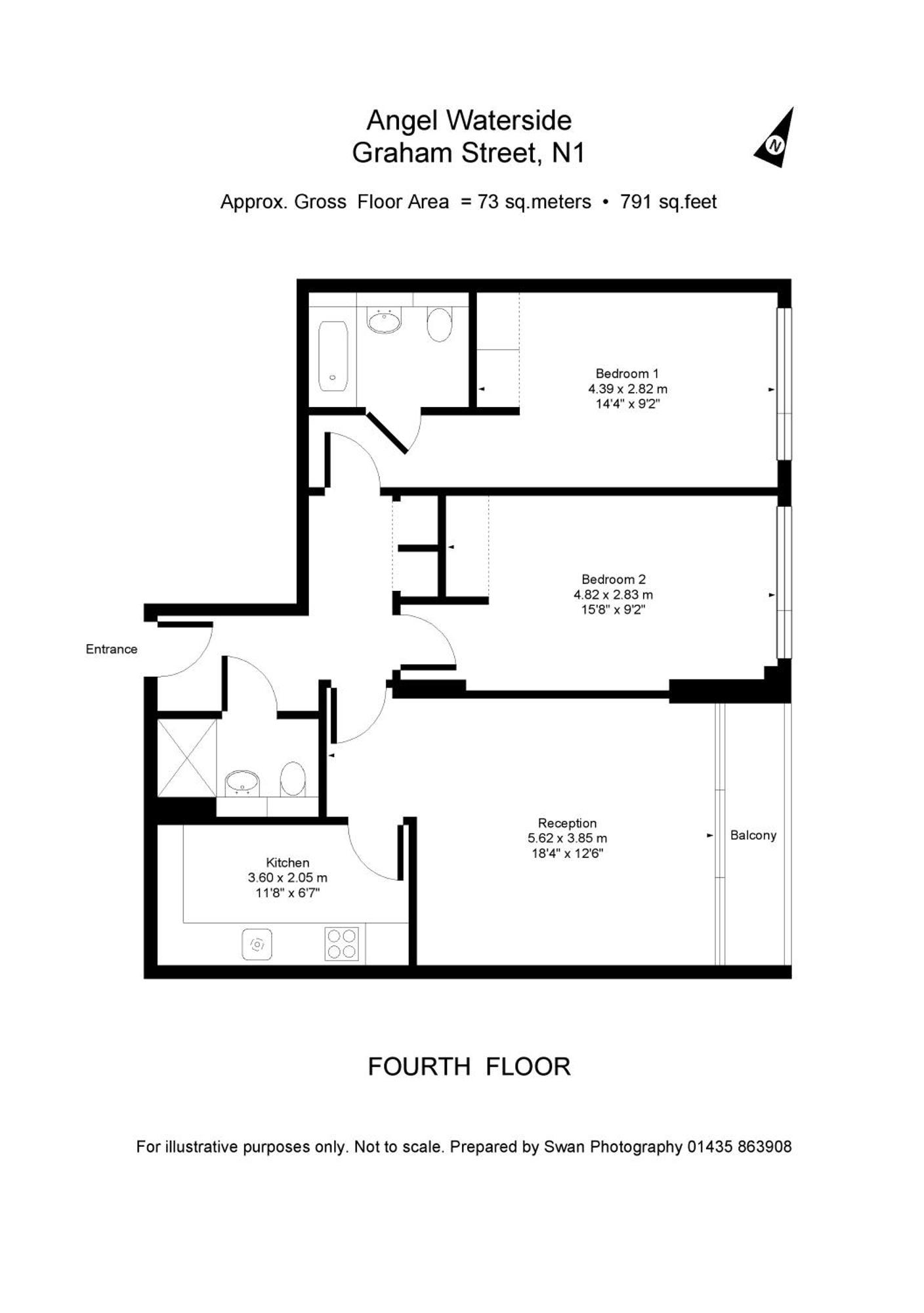 Appartement Angel Waterside Central Londen