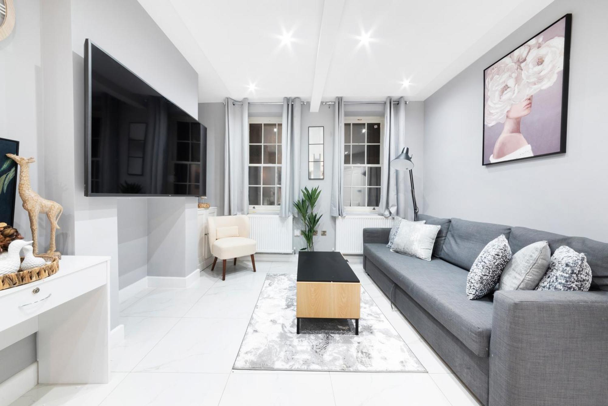 Appartamento High Ceiling Modern Heart Of Londra
