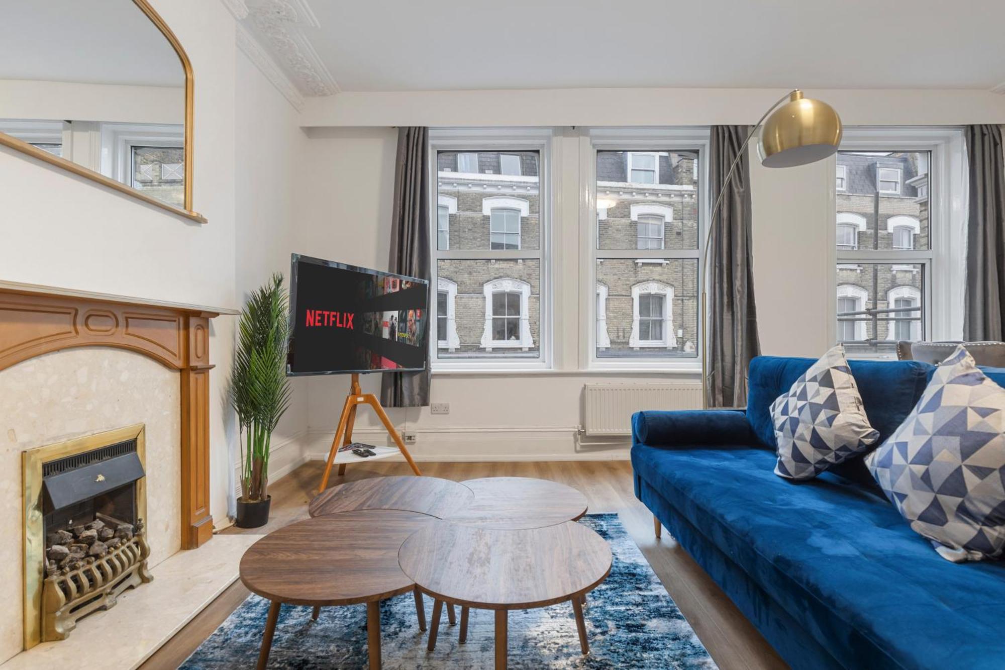 Modern 5-bedroom Fulham Flat - Sleeps 12 Appartement *