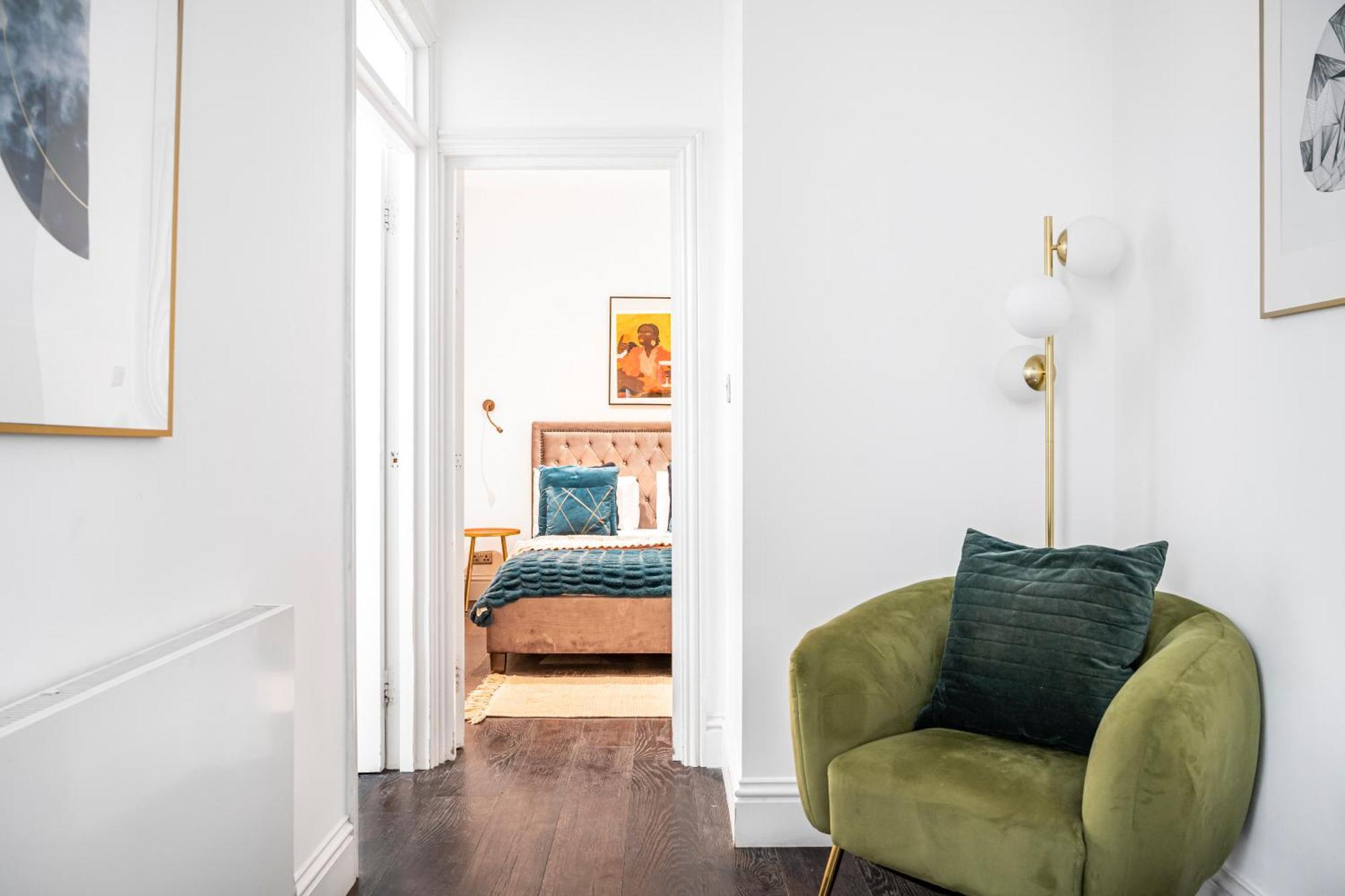 Leilighet Classy High Ceilings 2 Bdr Next To Hyde Park *