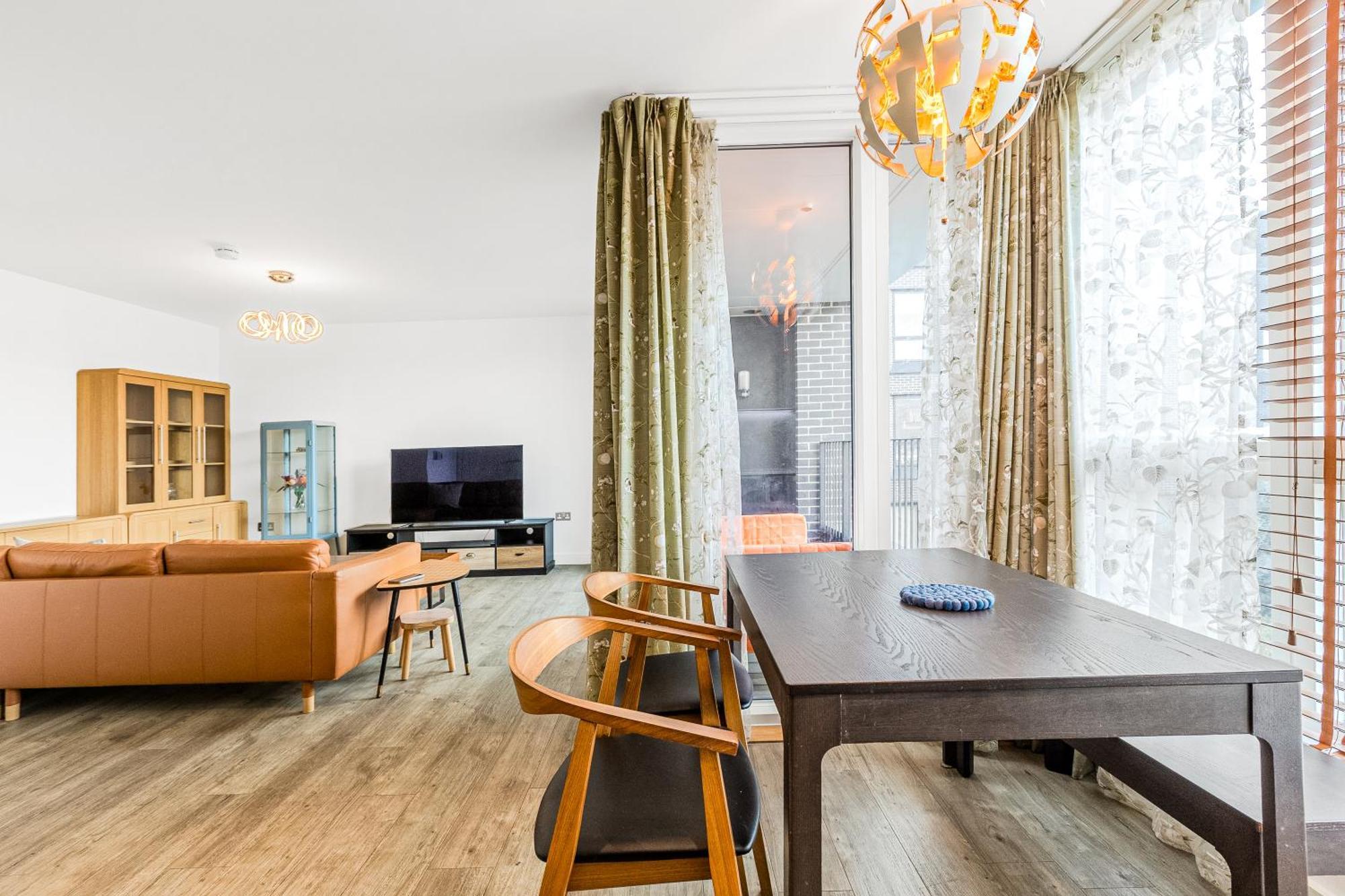 Leilighet Bright 1 Bdr With Terrace & Great Travel Links *