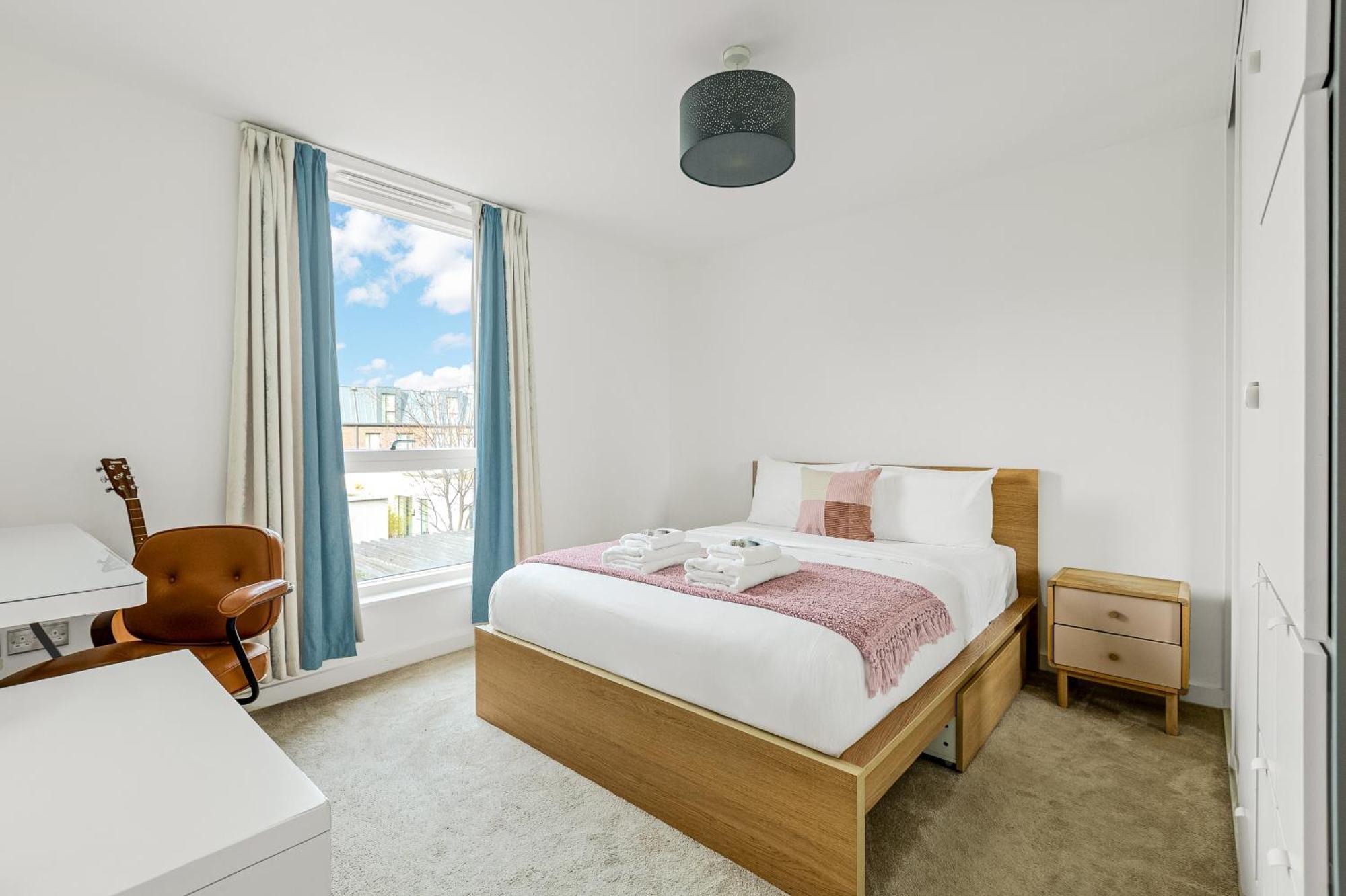 Leilighet Bright 1 Bdr With Terrace & Great Travel Links *