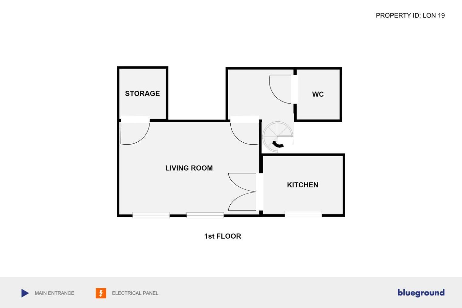 Blueground S Kensington Nr Gloucester Rd Lon-19 * London