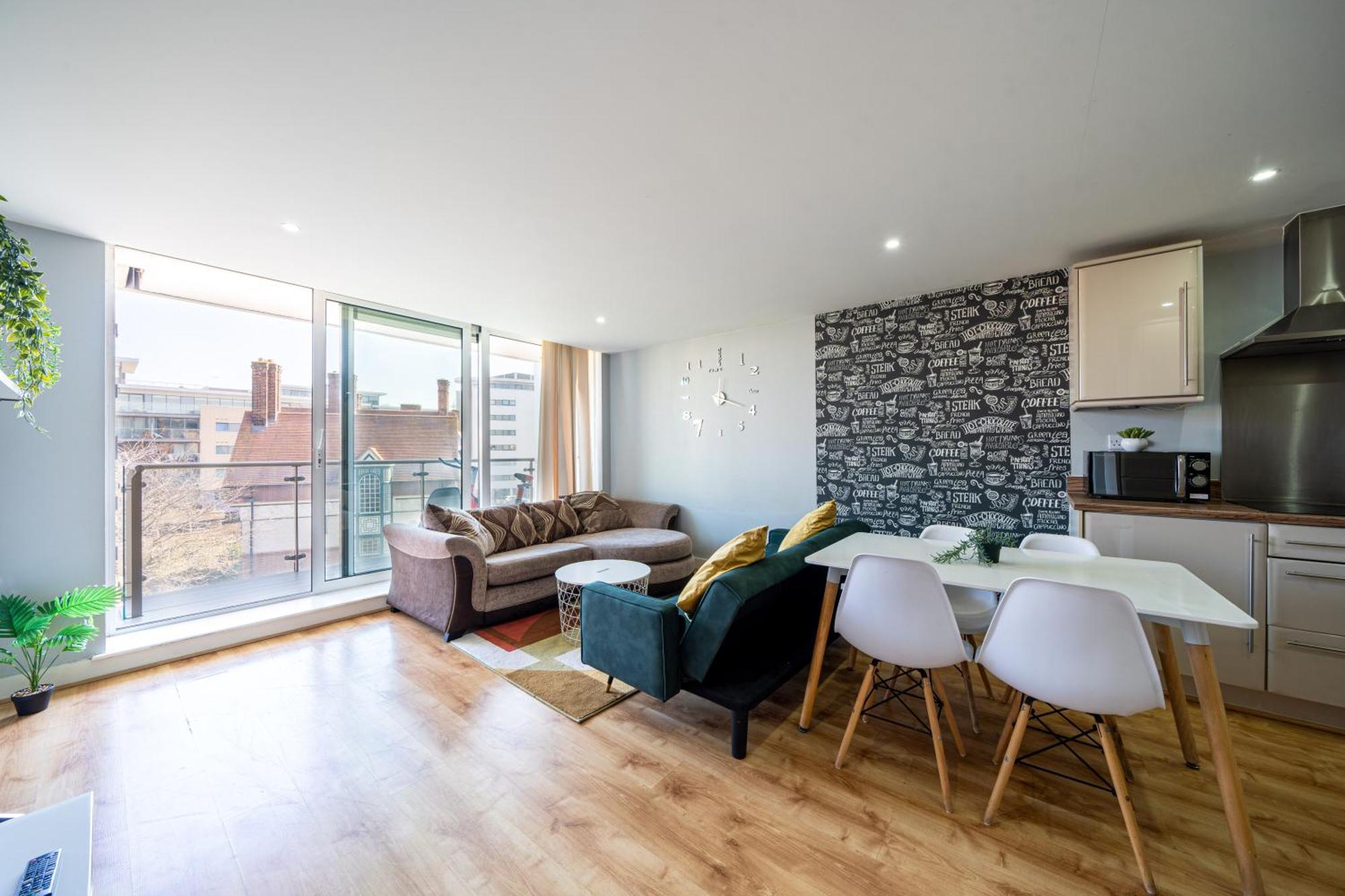 Leilighet Chic Lakeside W Free Parking Near Excel *