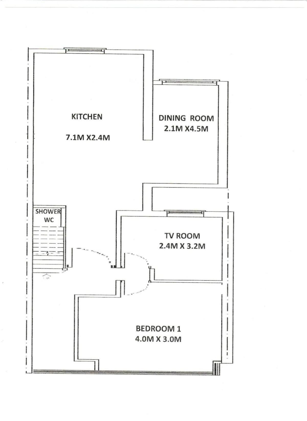 7 Bedroom, 3 Bathrooms, Garden, 20 Mins To Centre Appartement