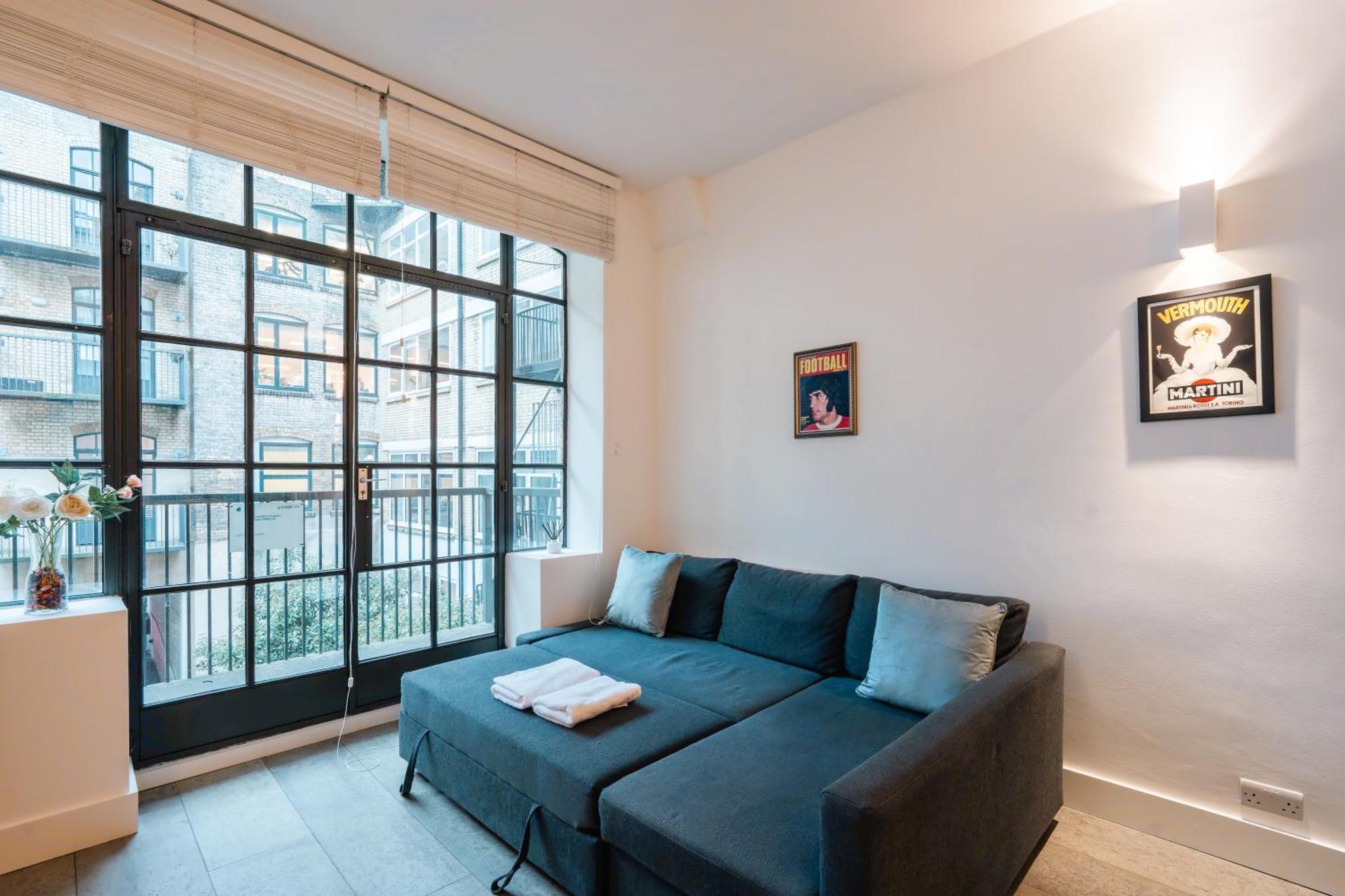 Stylish 2-bedroom Flat With Balcony In Clerkenwell Appartement *