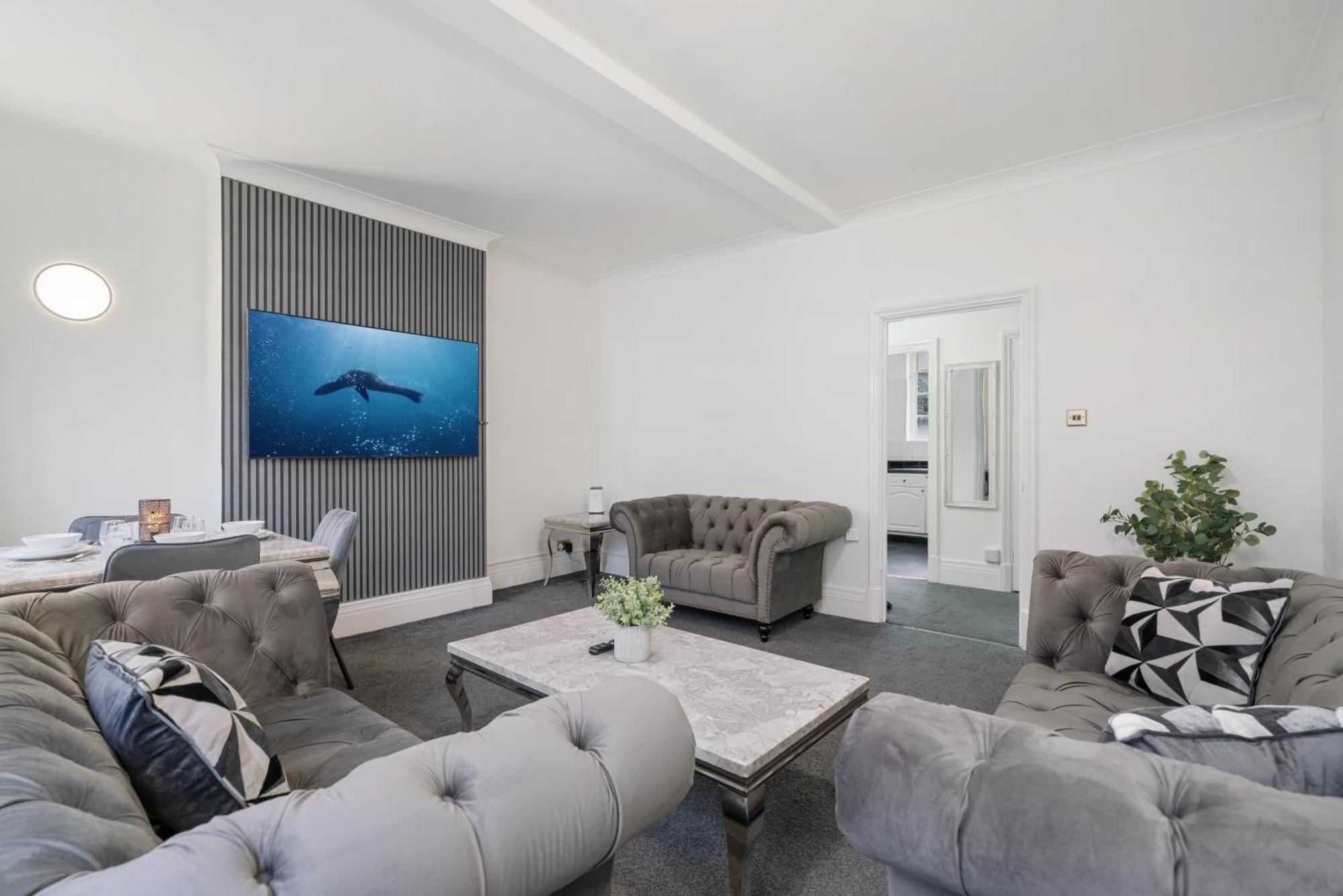 Apartment Elegant 2-bedroom In Prime Marble Arch 23gm