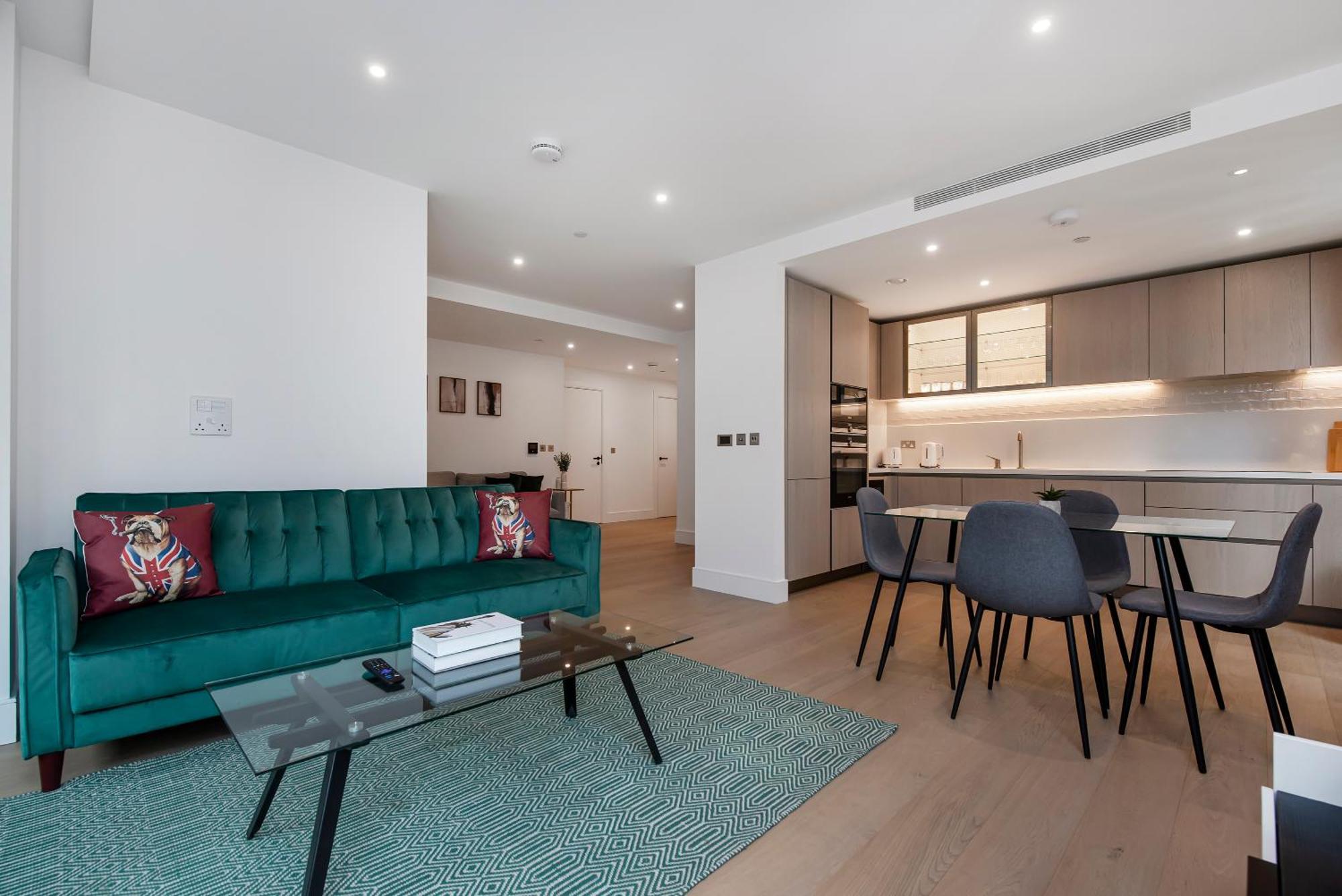 Lux And Large 2 Bed Battersea Power Station Leilighet
