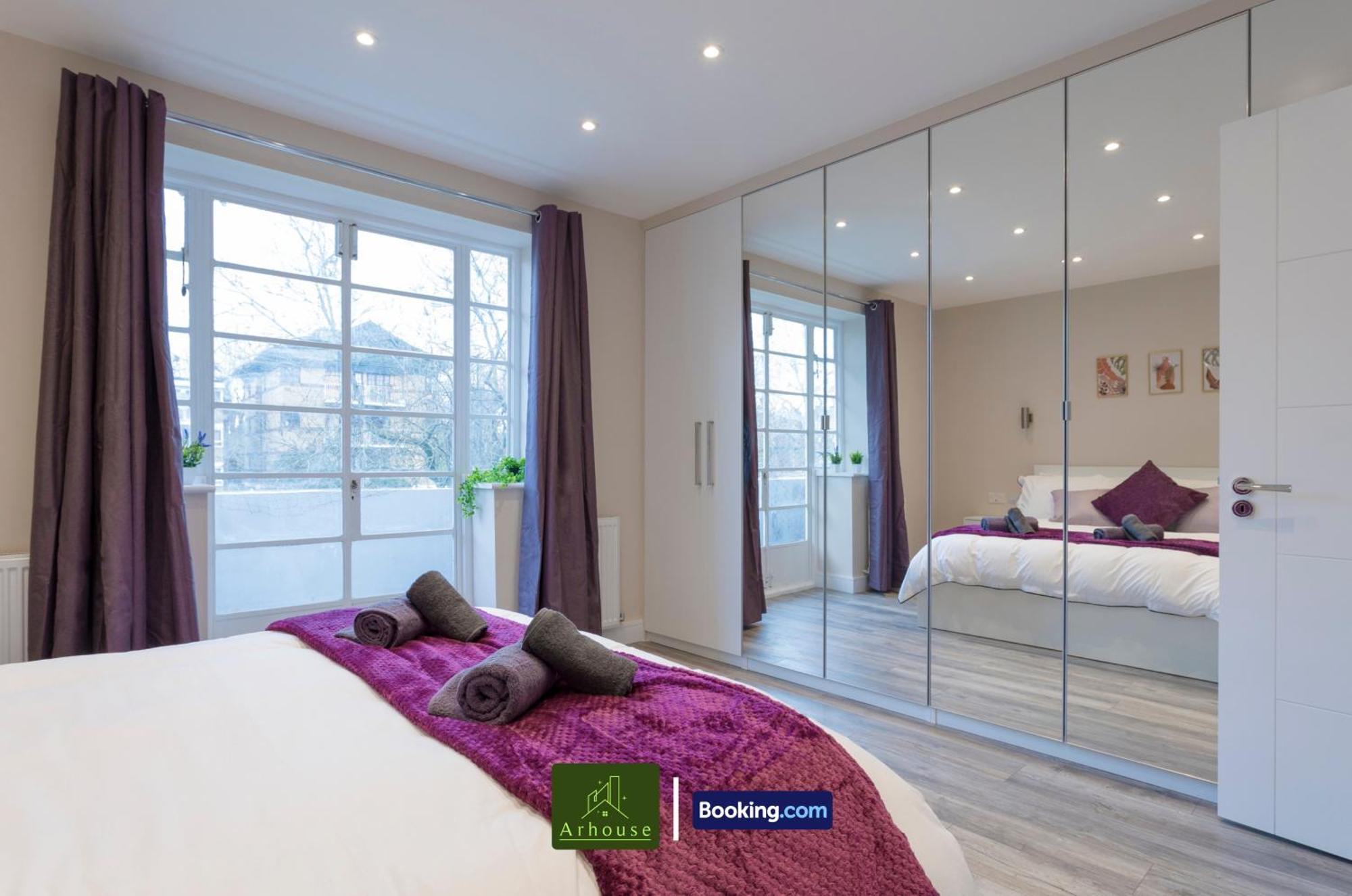 Appartement Three Bedroom By Arhouse Short Lets & Serviced Willesden With Free Wi-fi & Terrace