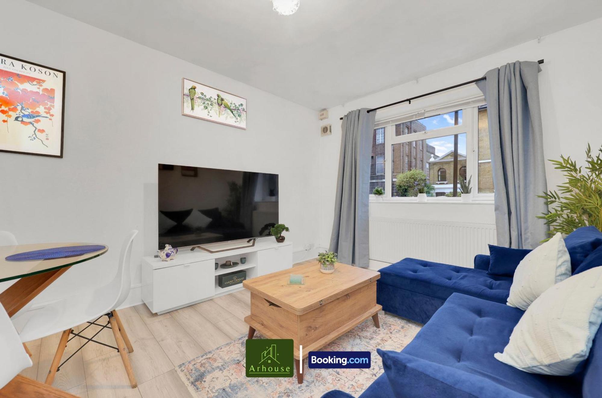 1 Bedroom By Arhouse Short Lets & Serviced Highbury With Free Wifi * London