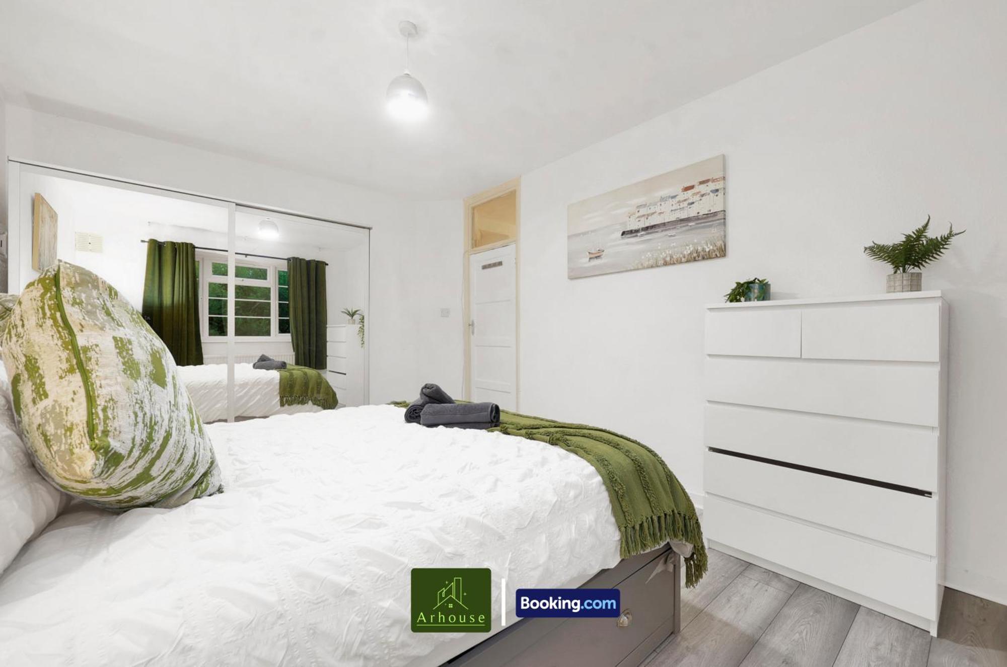 Lägenhet 1 Bedroom By Arhouse Short Lets & Serviced Highbury With Free Wifi
