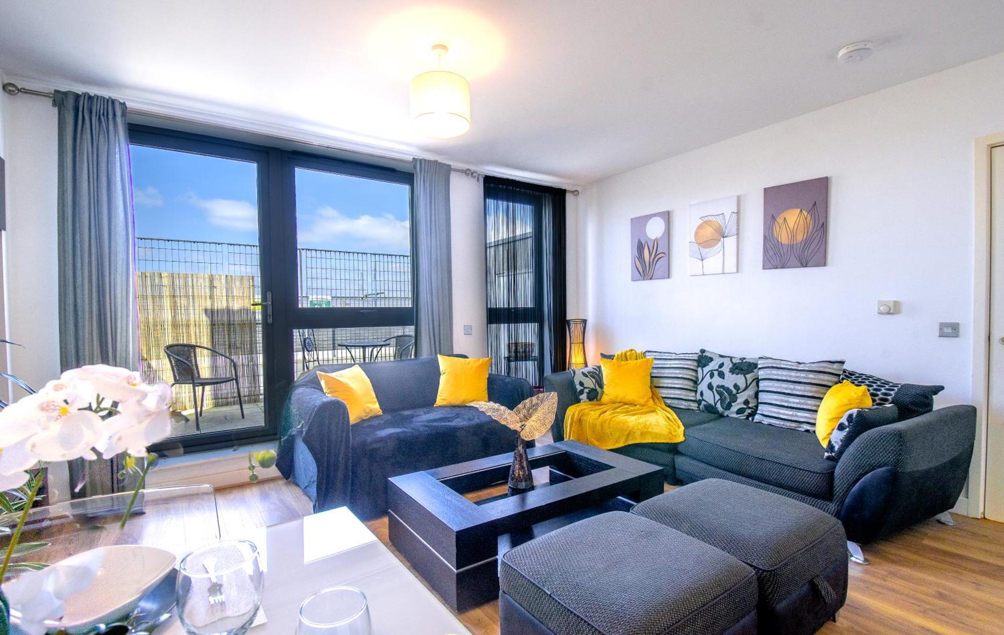 Appartement New The Viewpoint Modern 2 Bed Near O2 And Excel Ideal For Business And Long