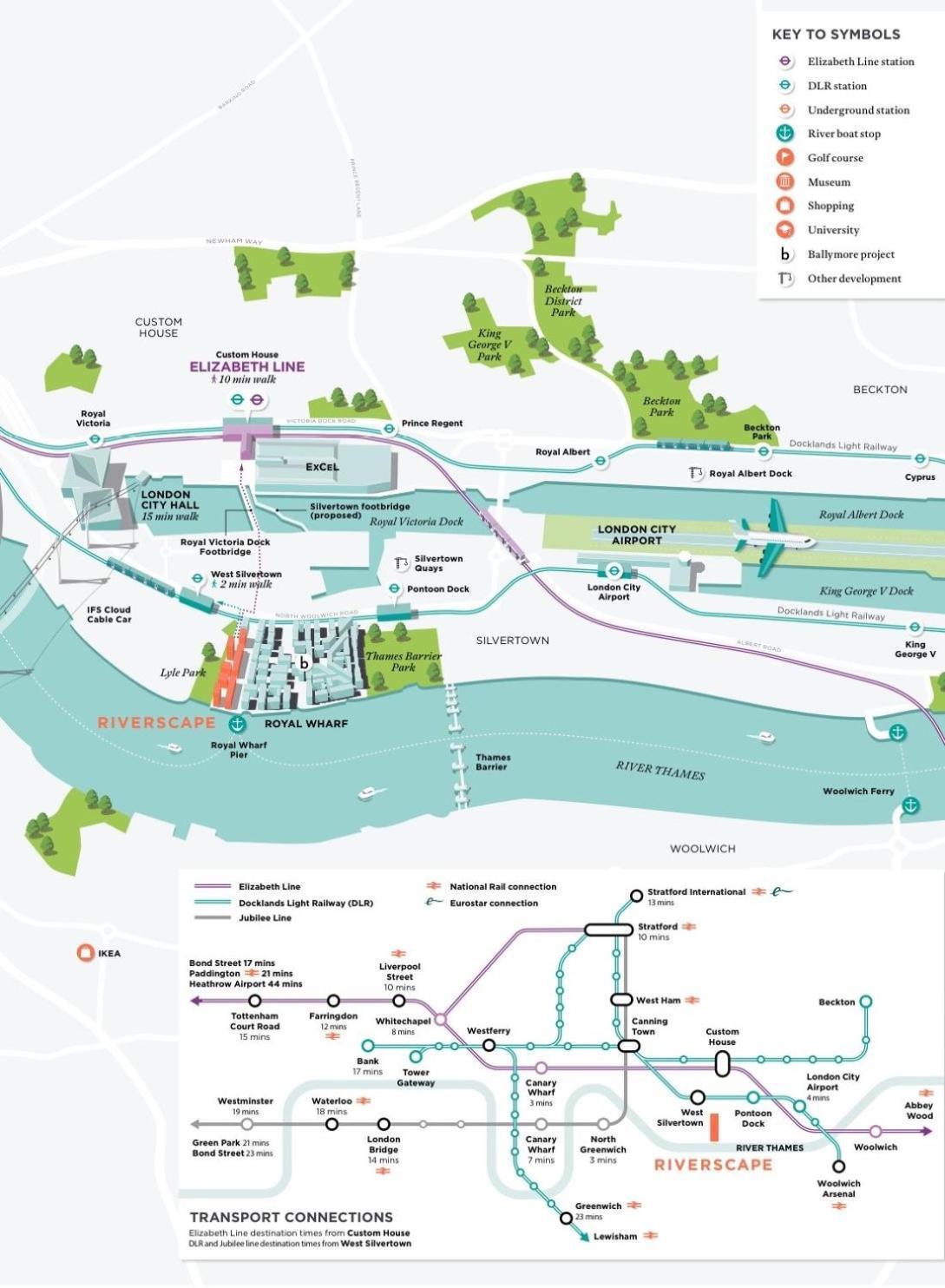 Waterside Near O2 Royal Dock With Parking And Ac Leilighet London