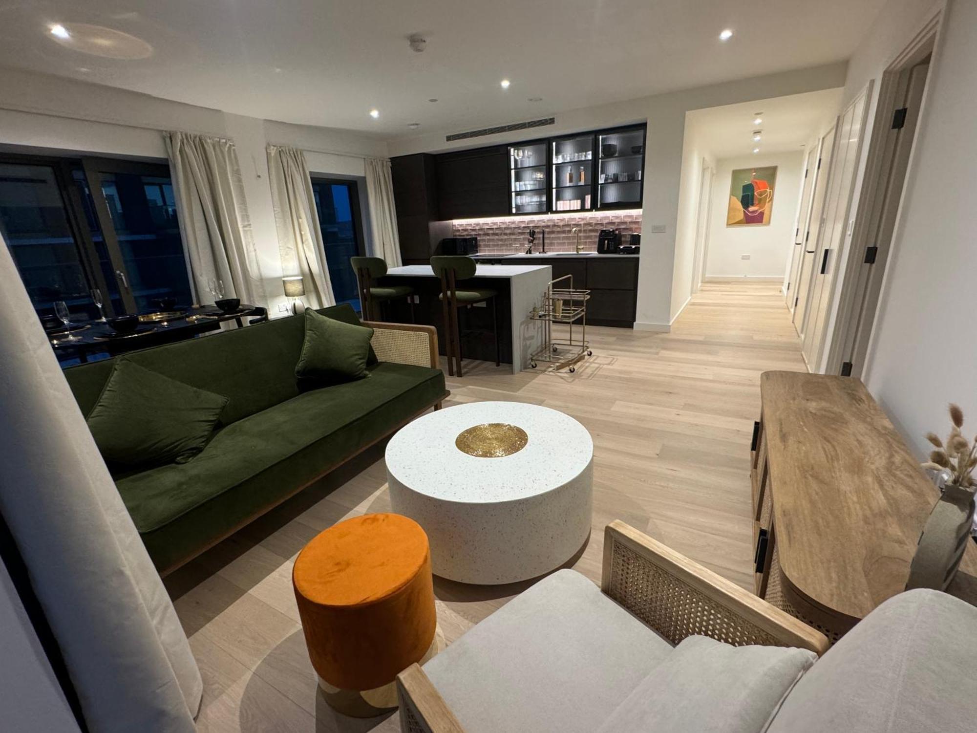 Leilighet Waterside Near O2 Royal Dock With Parking And Ac