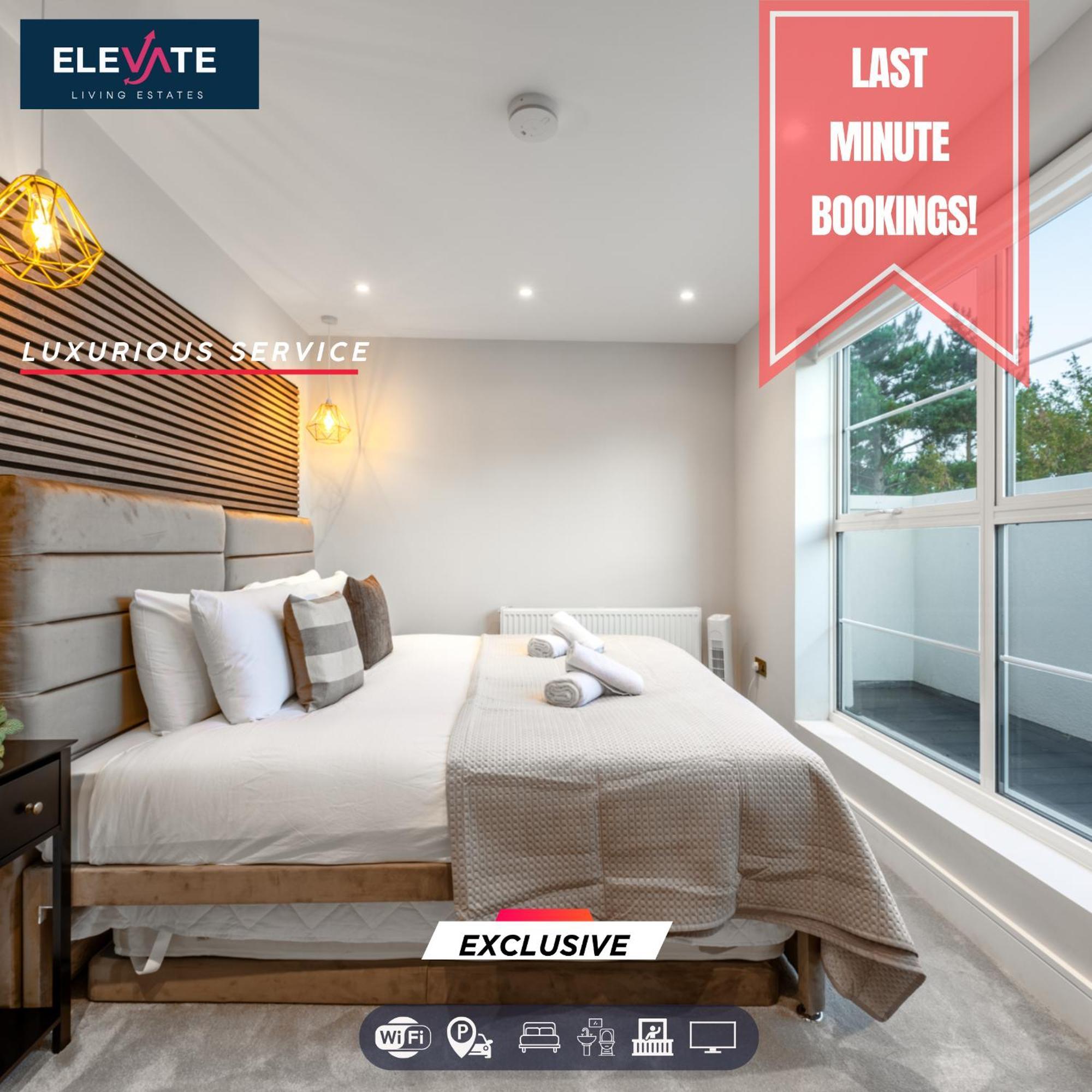 Appartamento Exclusive Deals L Last-minute Escape L 1 X Super King Bed And 3 Single Beds L Wembley Stadium Location, Free Parking, Sleeps 8 L Elevate Living Estates Short Lets & Serviced Wembley