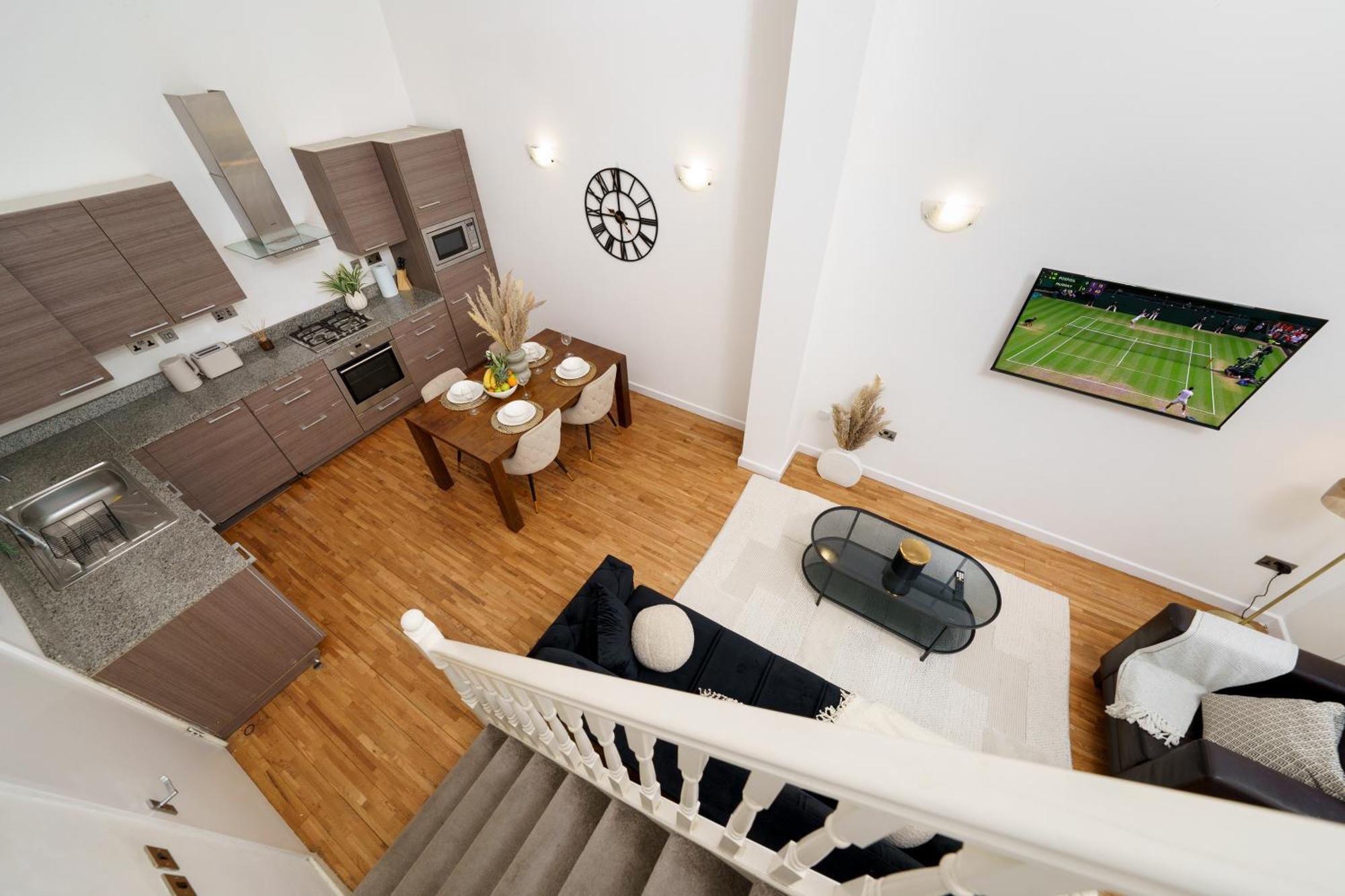 Leilighet Modern 3br - Flat Sleeps 8 - Walk To Liverpool St London