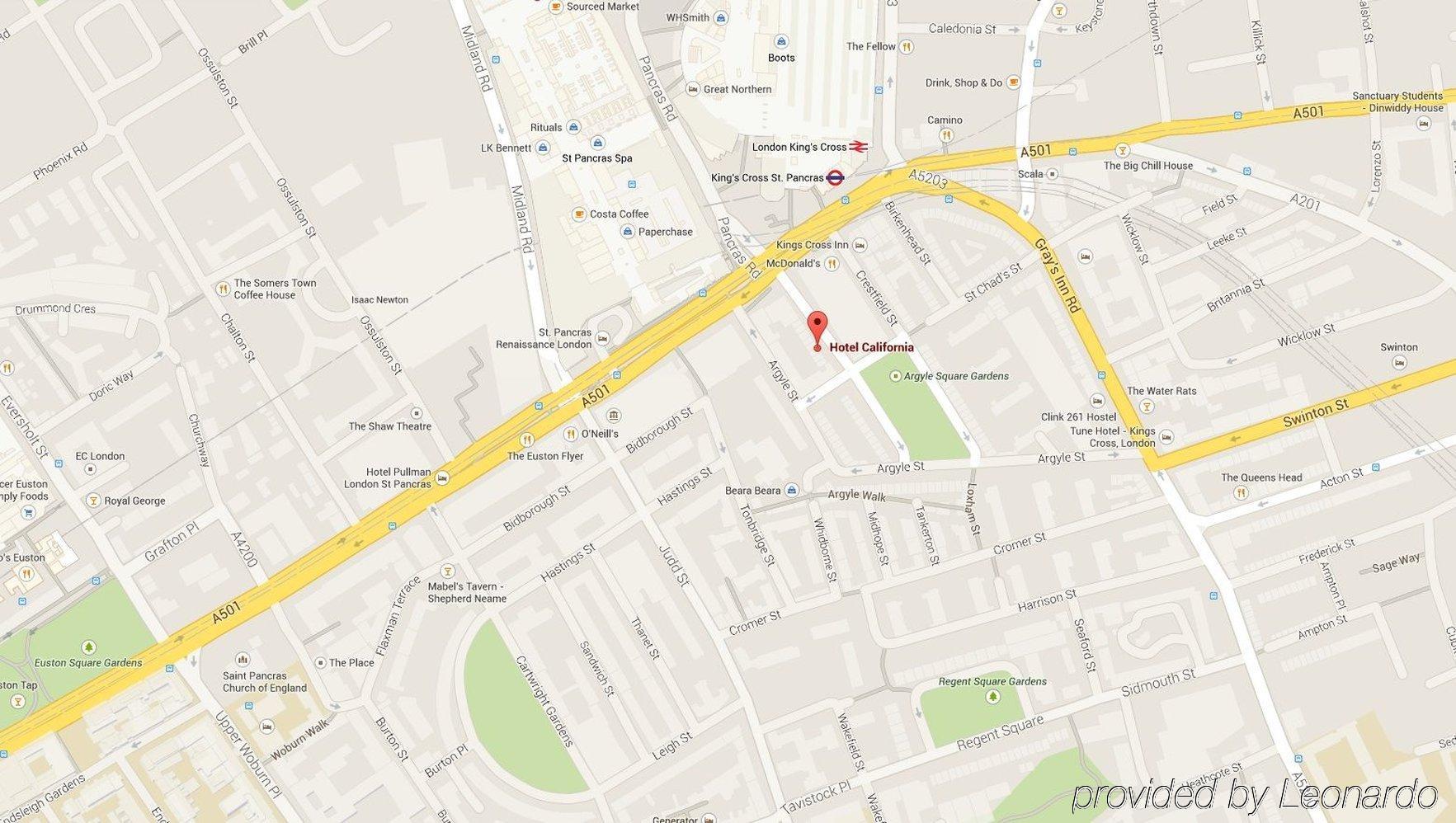 The California - Kings Cross Hotel London
