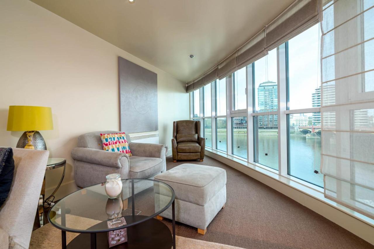 Lägenhet Guestready Superb Overlooking River Thames London