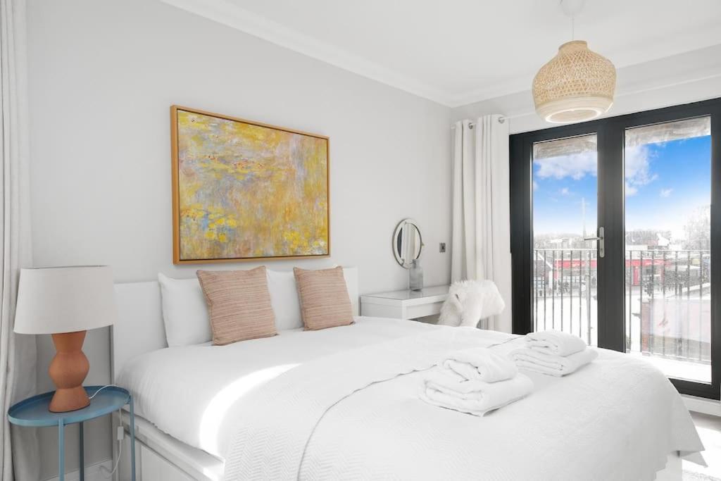 3bed Penthouse 10min To Wimbledon Tennis Courts Lägenhet *