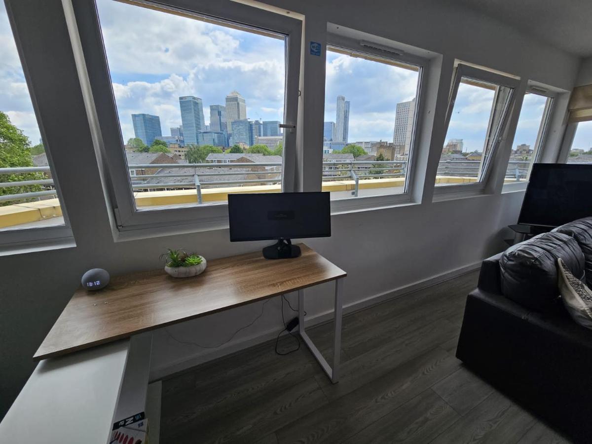Appartement Panoramic City Views, Free Wifi, Canary Wharf Penthouse *