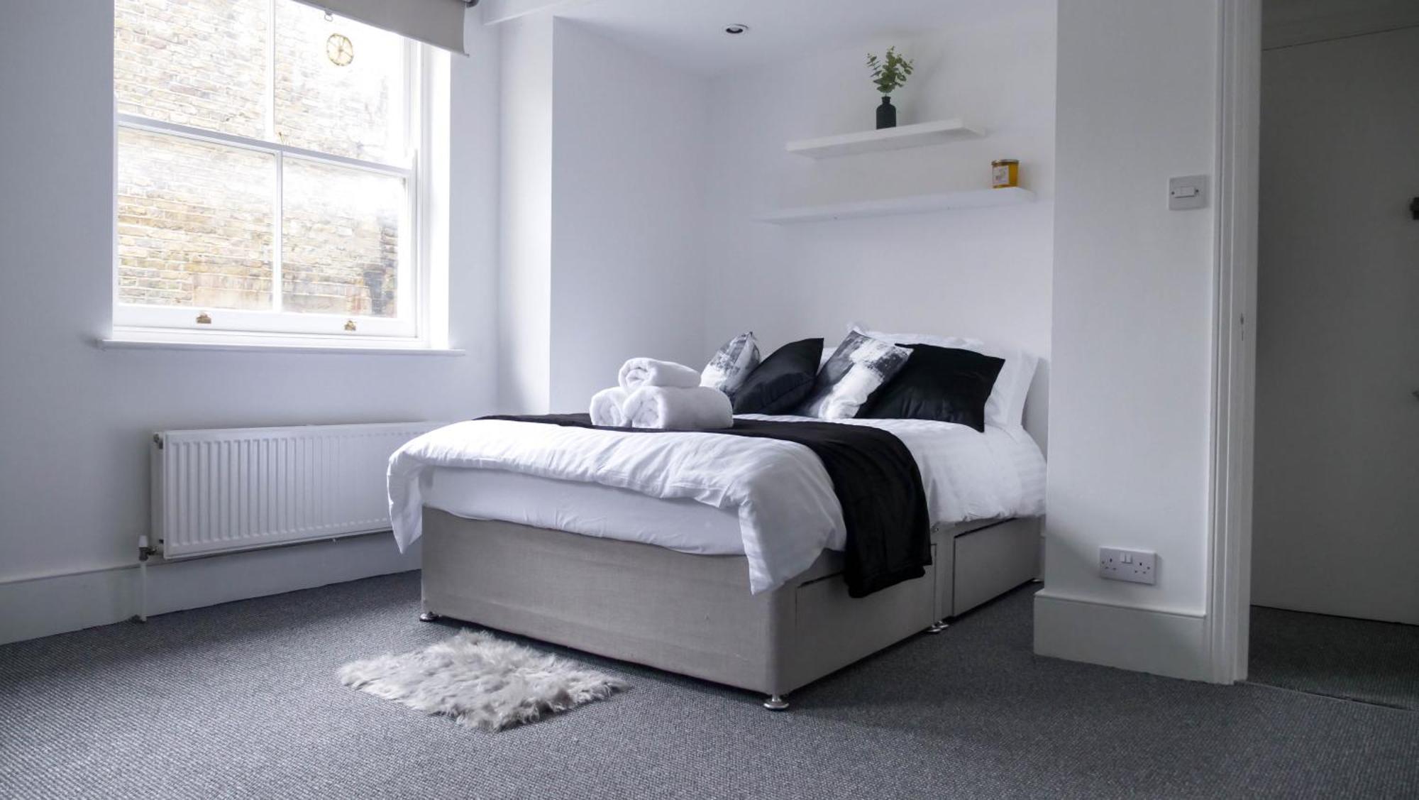 Cozy 1 Bed Flat In Shoreditch, Brick Lane - 20mins From Lejlighed *