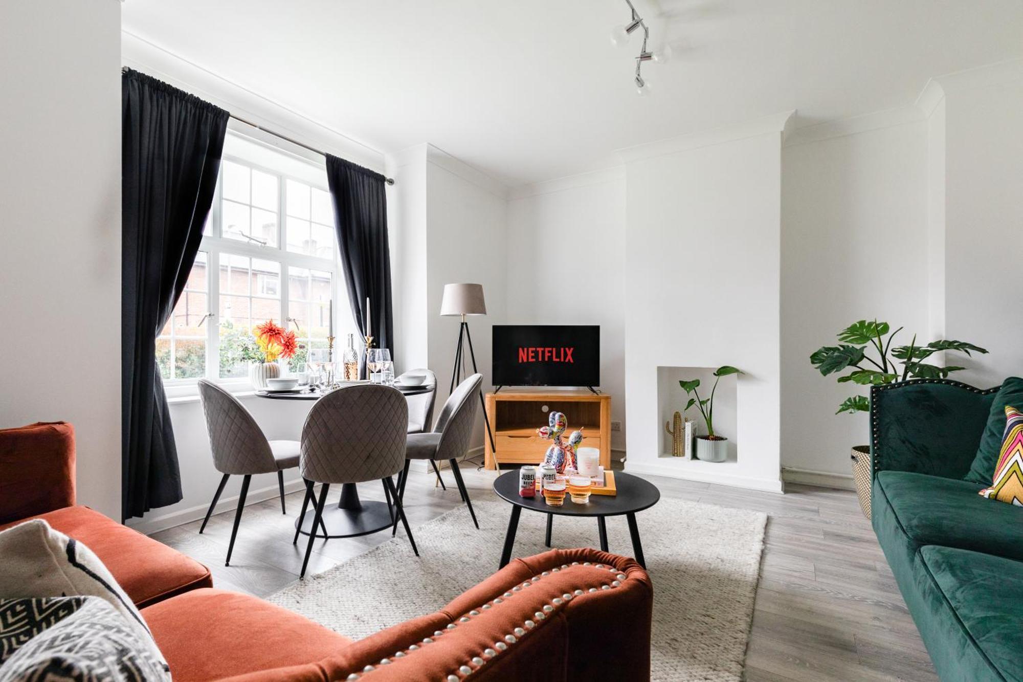 Stylish & Spacious 3bed In Putney Vakantiehuis Londen