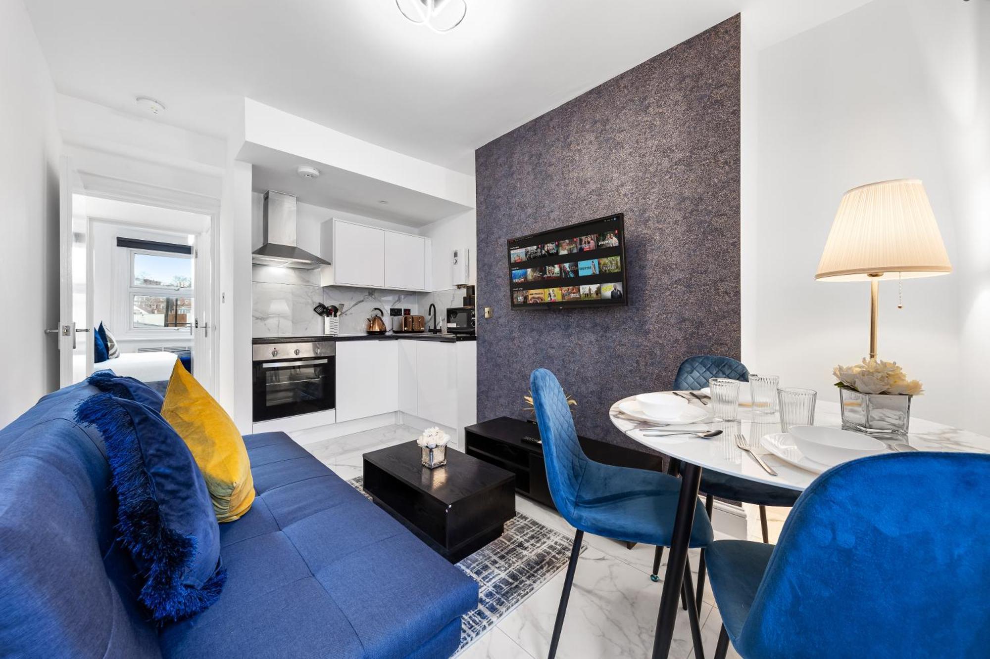 Appartamento Modern One Bedroom Flat - Sleeps 3 - Transport Links - Finchley Road, Euston, King Cross Station - Nw3 Londra