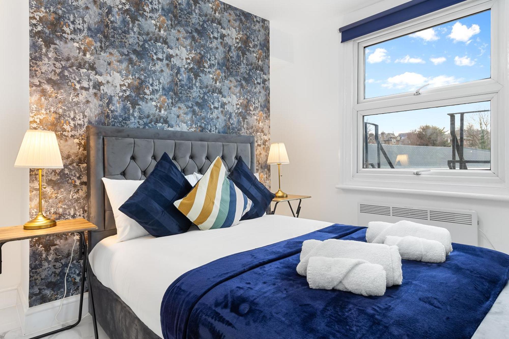 Modern One Bedroom Flat - Sleeps 3 - Transport Links - Finchley Road, Euston, King Cross Station - Nw3 Londra
