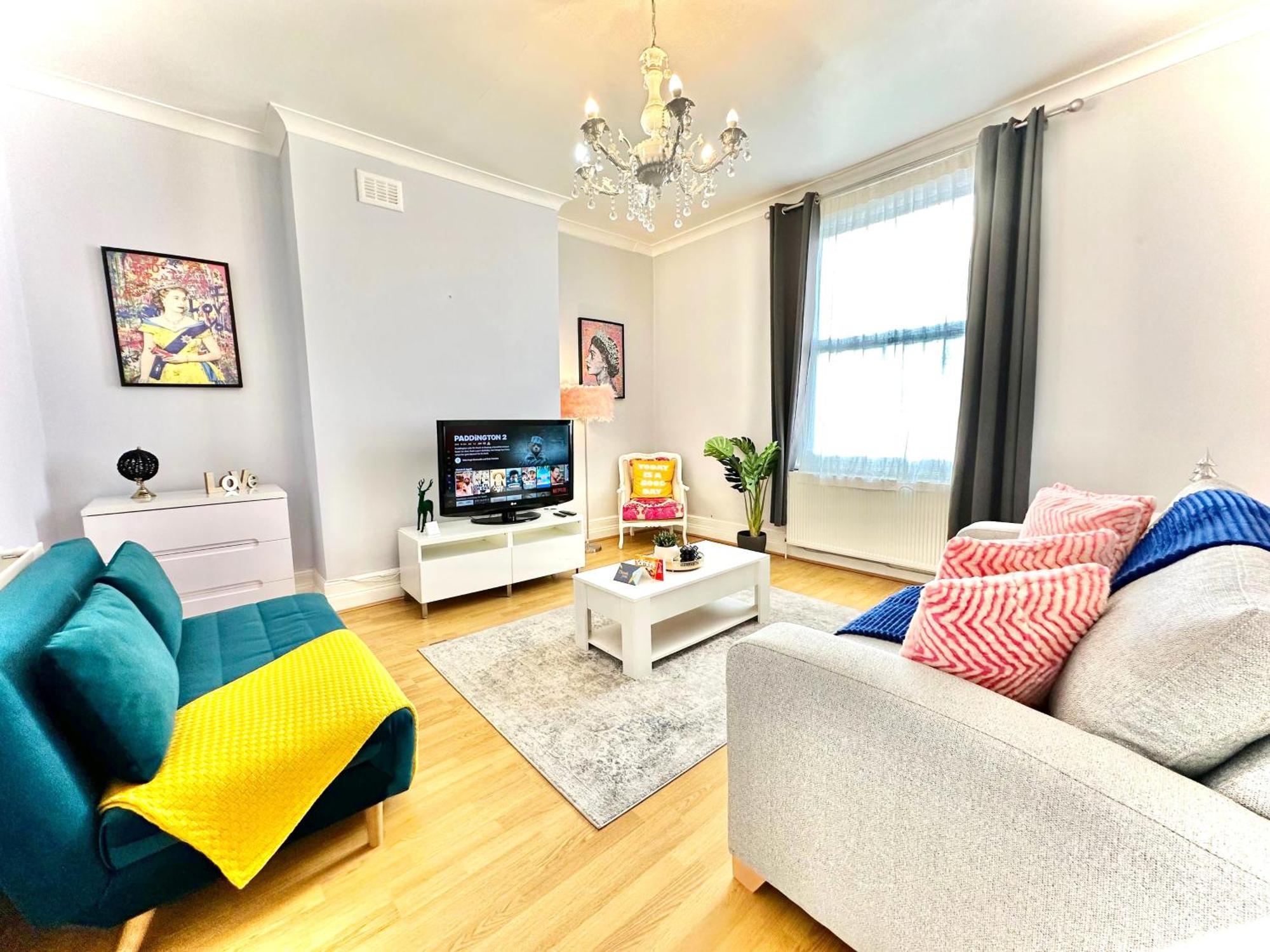 Lägenhet Enticing 2 Bedroom Flat With Mini-garden In Hackney, Lower Clapton *
