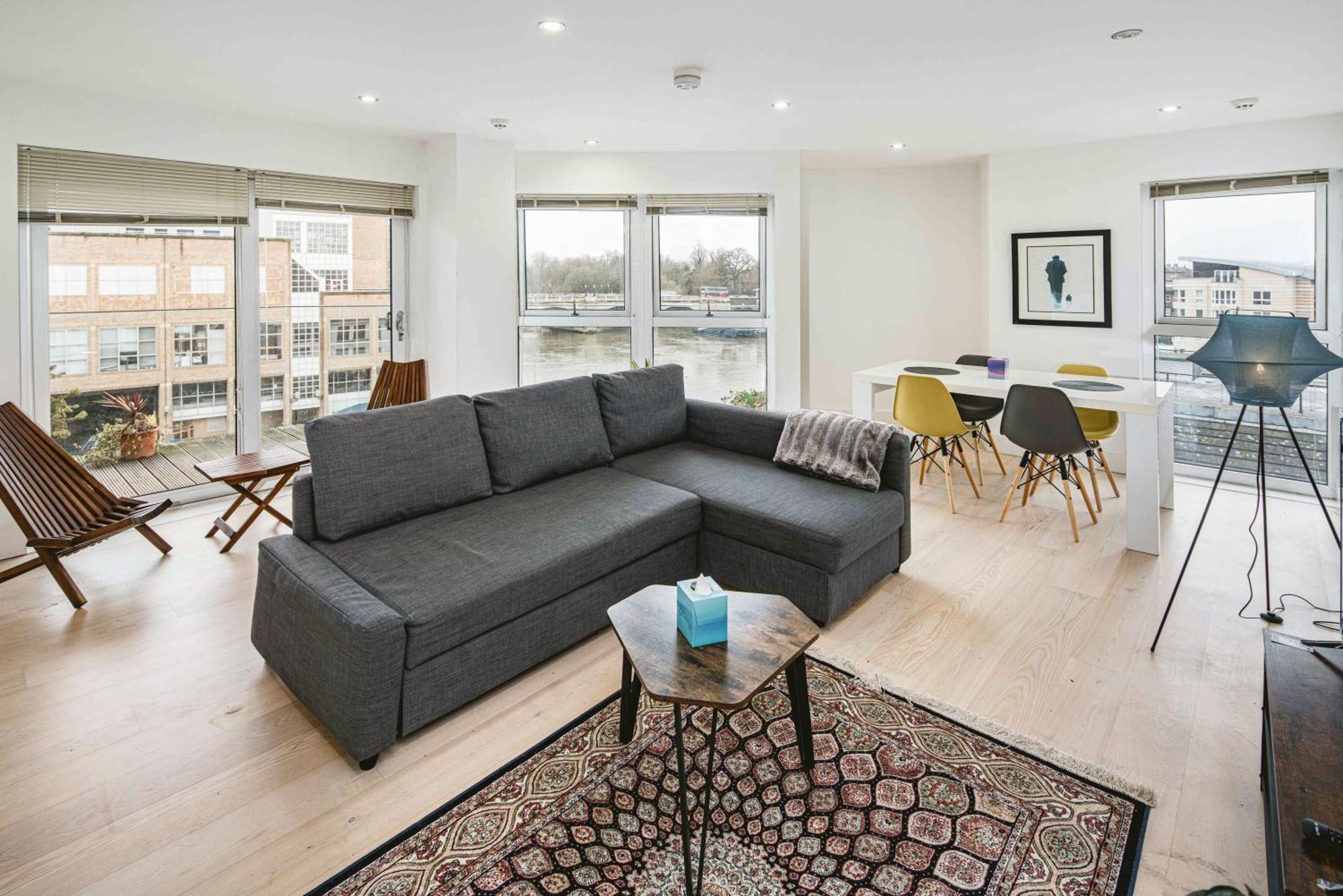 2bed Flat With The View/kingston Lejlighed *